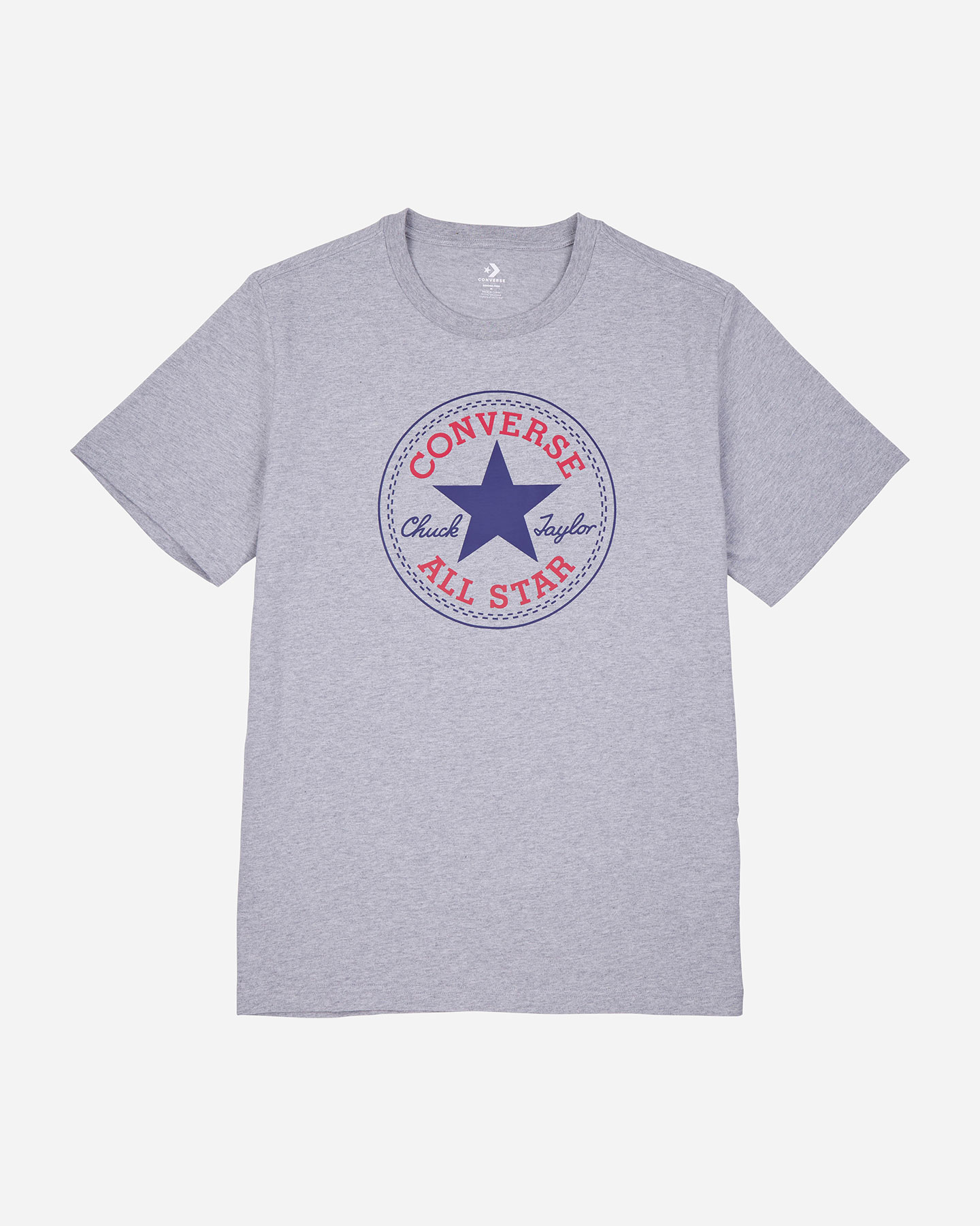 T-shirt CONVERSE GO TO ALL STAR PATCH M - Grigio - 0 | Cisalfa Sport