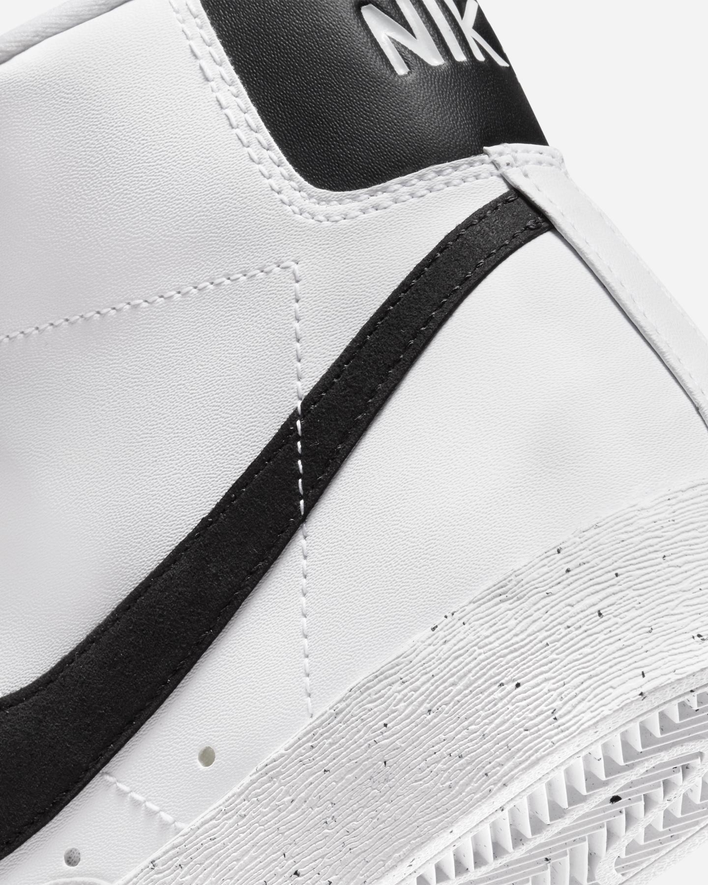 Scarpe sneakers NIKE BLAZER MID '77 NEXT NATURE W - Bianco - 5 | Cisalfa Sport