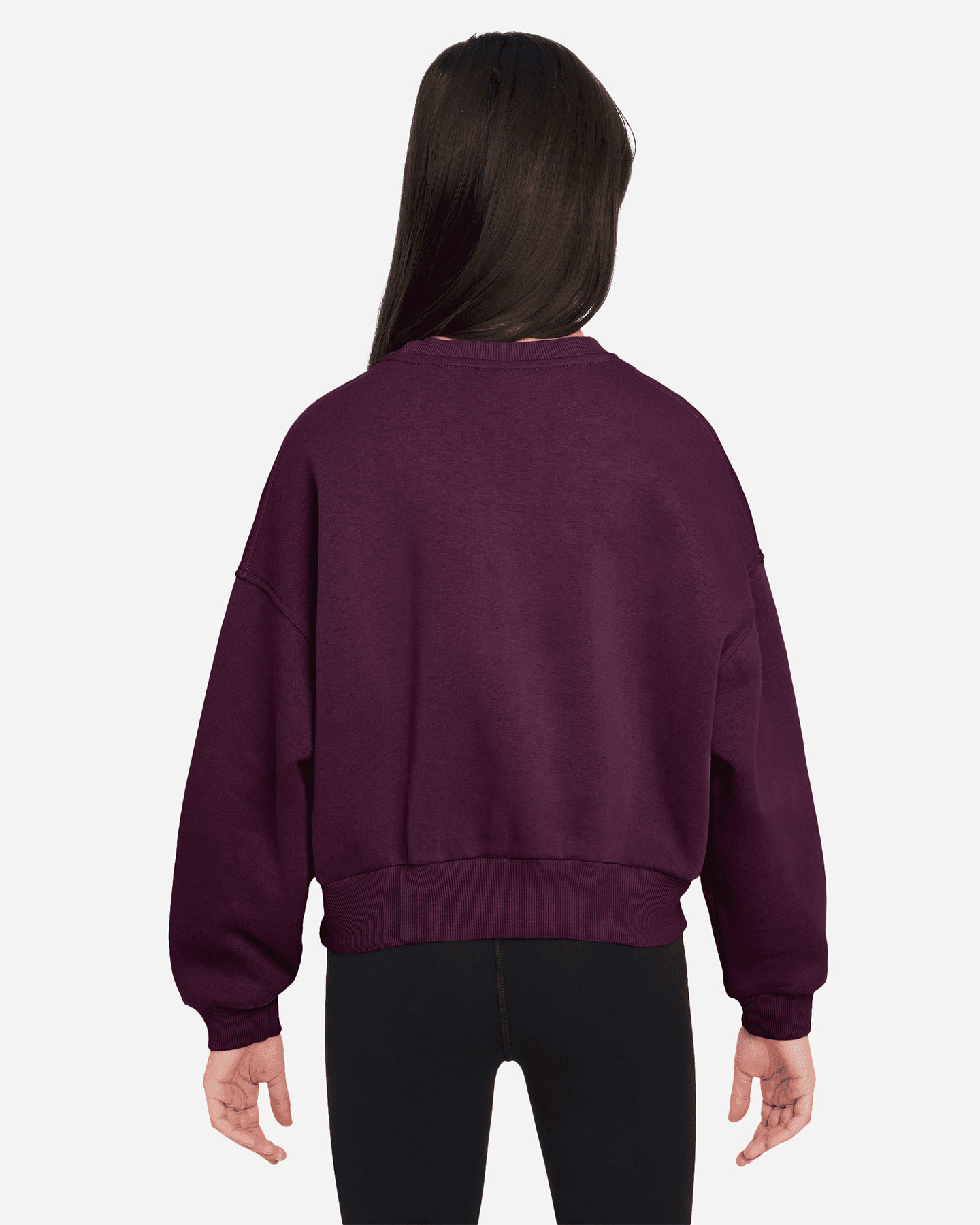 Felpa NIKE CLUB SMALL LOGO JR - Rosso - 1 | Cisalfa Sport