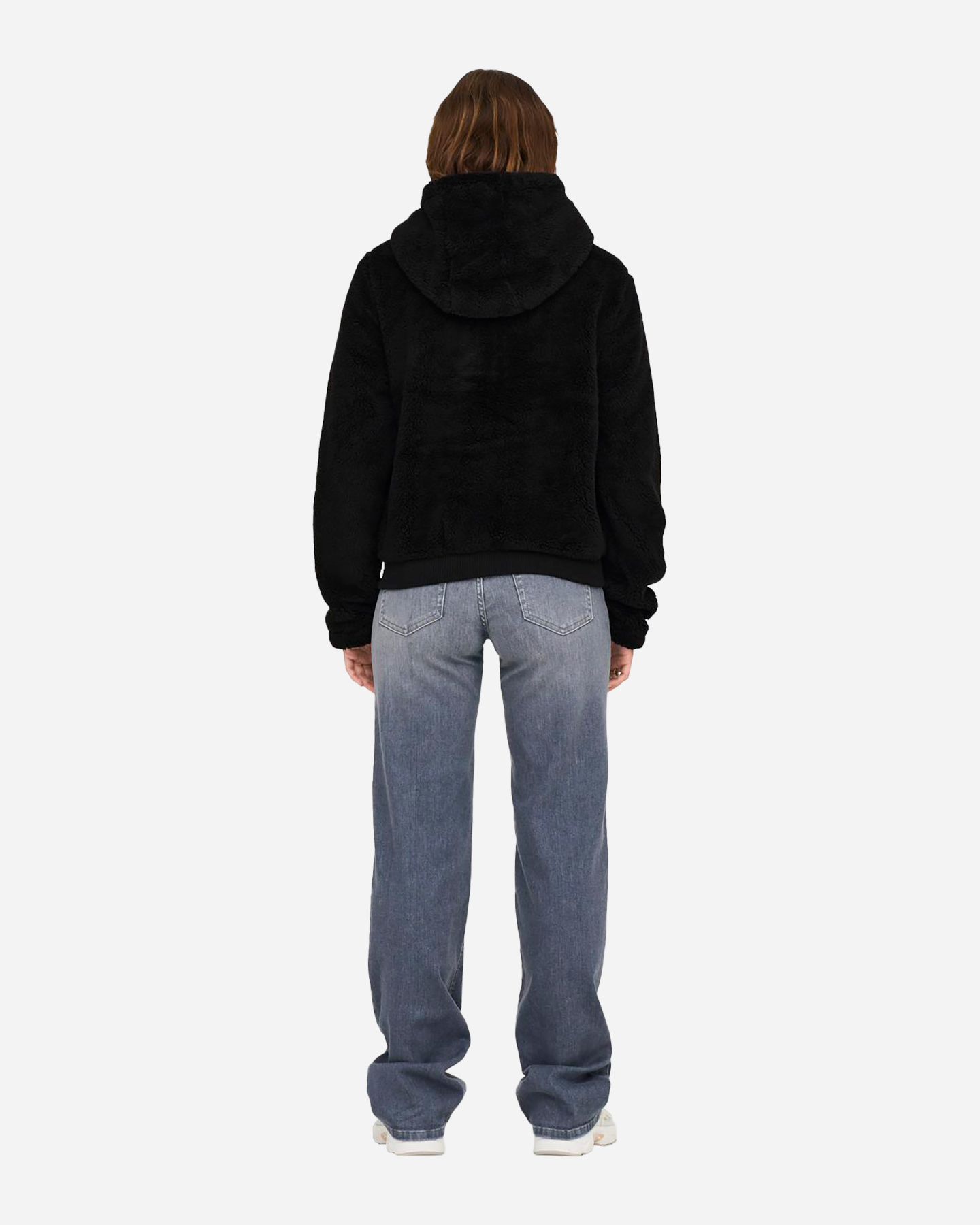 Felpa ONLY NEWANNA FURRY W - Nero - 4 | Cisalfa Sport