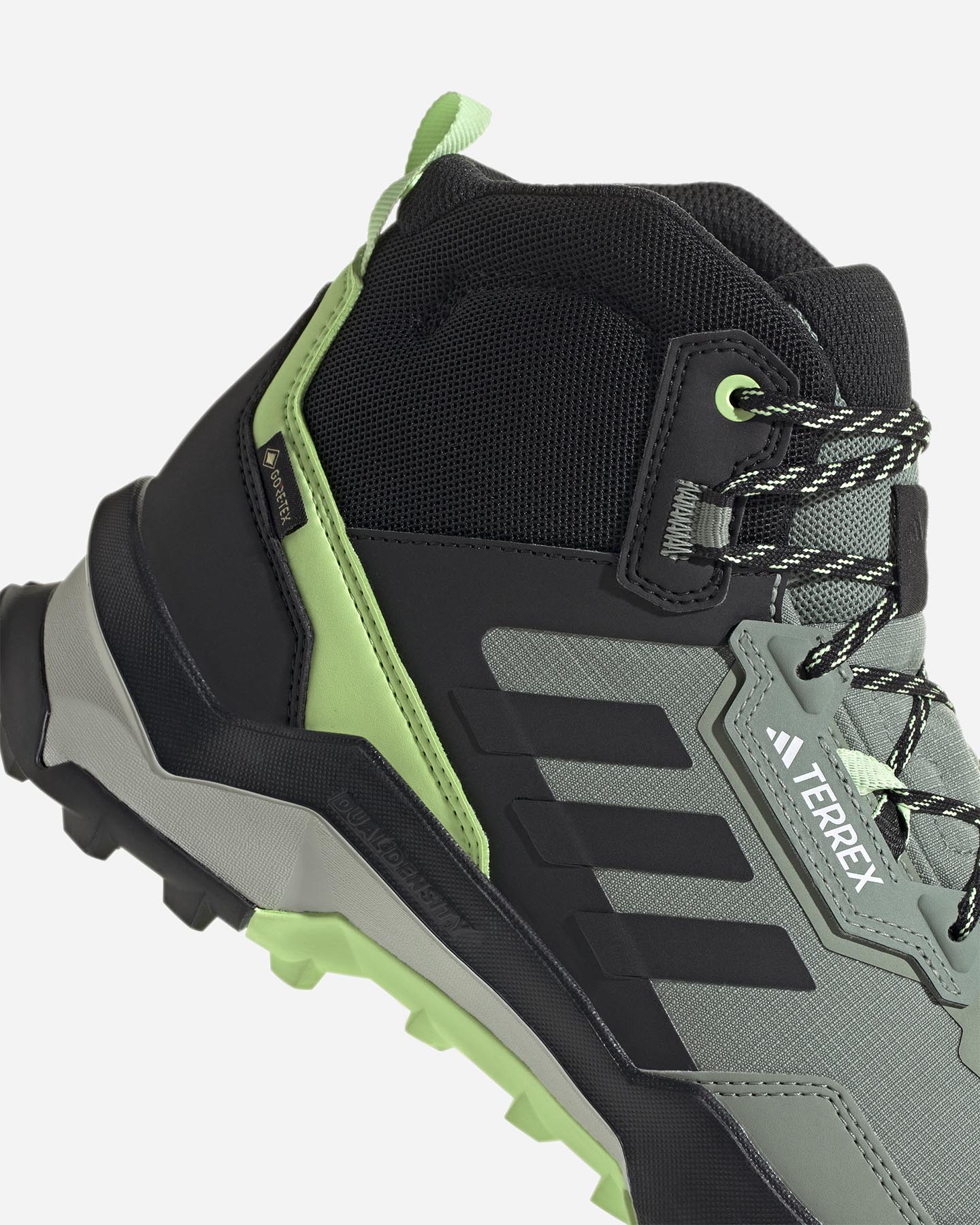 Scarpe escursionismo ADIDAS TERREX AX4 MID GTX M - Verde - 4 | Cisalfa Sport