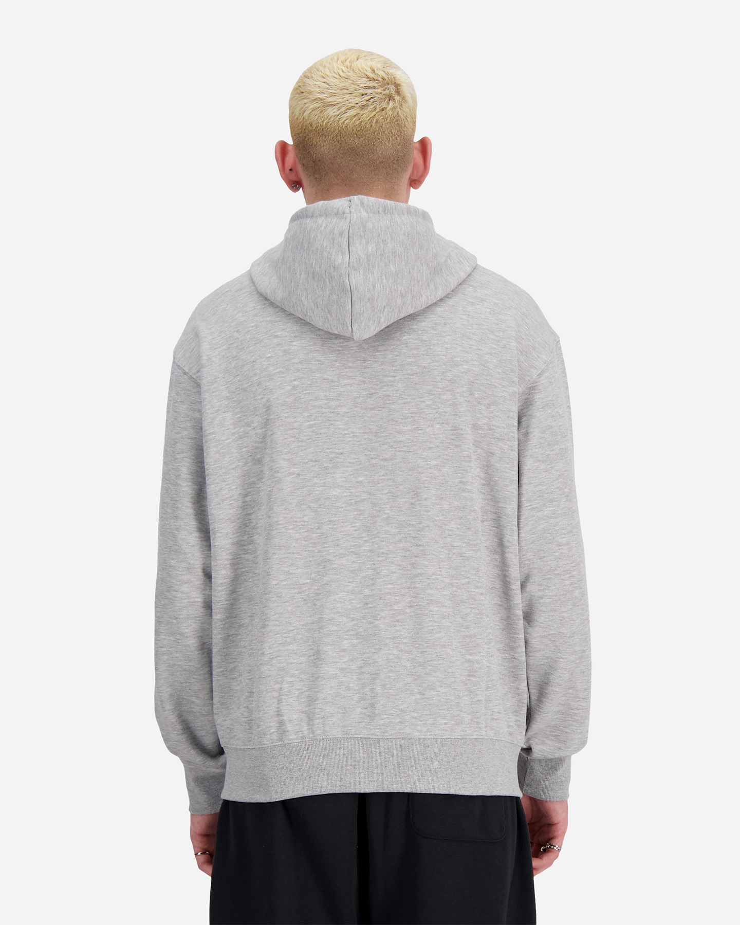 Felpa NEW BALANCE ESSENTIAL SMALL LOGO M - Grigio - 2 | Cisalfa Sport