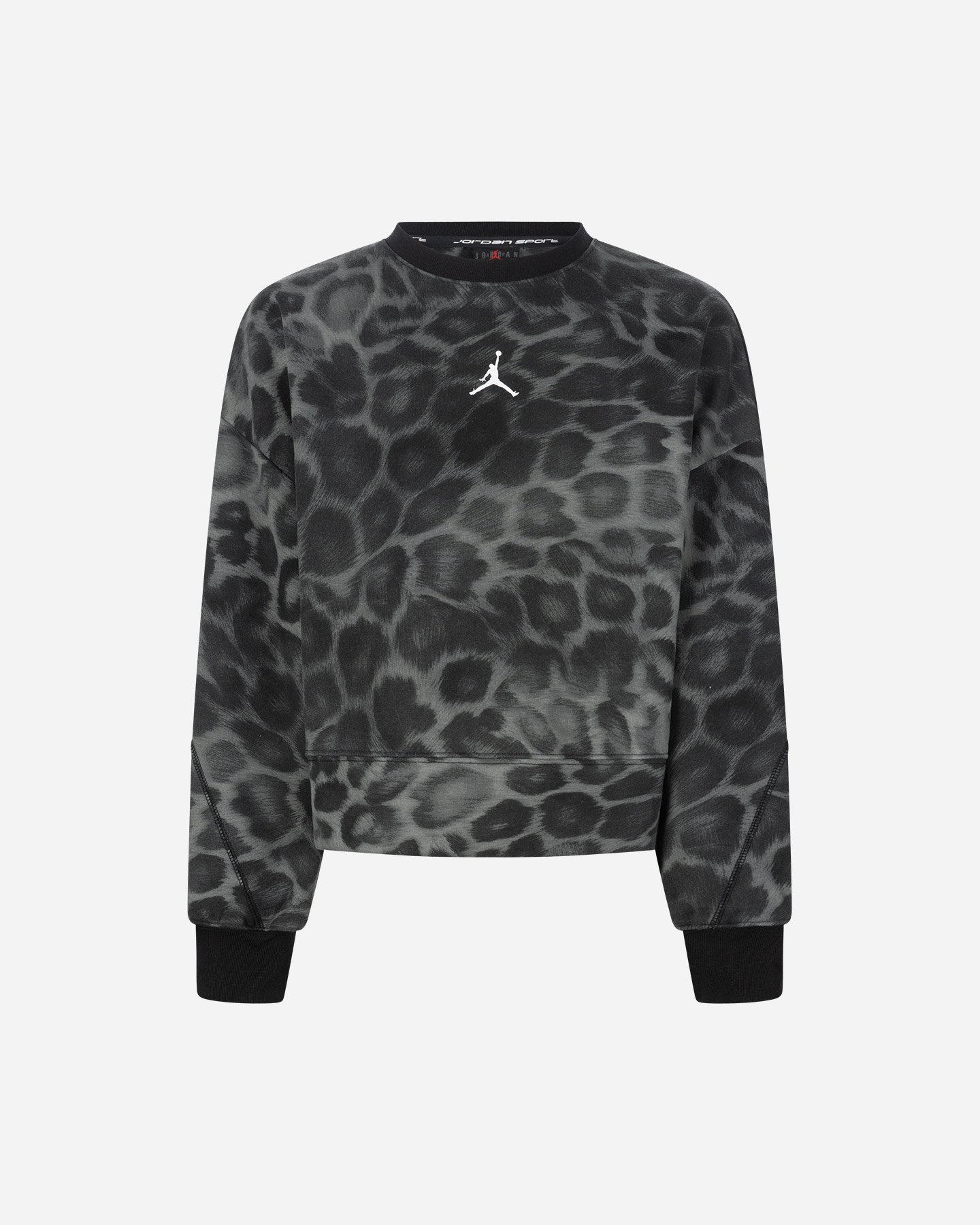 Felpa NIKE JORDAN INTERLOCK JR - Nero - 0 | Cisalfa Sport