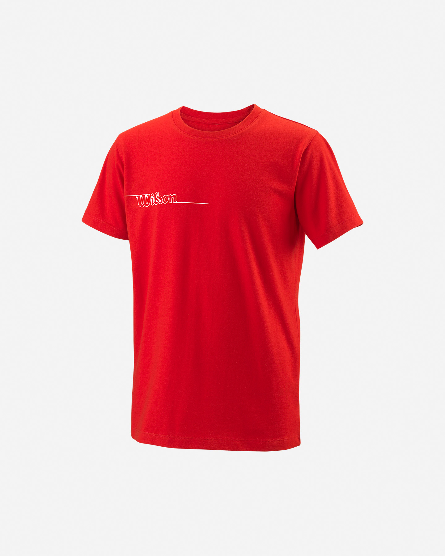 Maglia tennis WILSON TEAM II TECH JR - Rosso - 0 | Cisalfa Sport