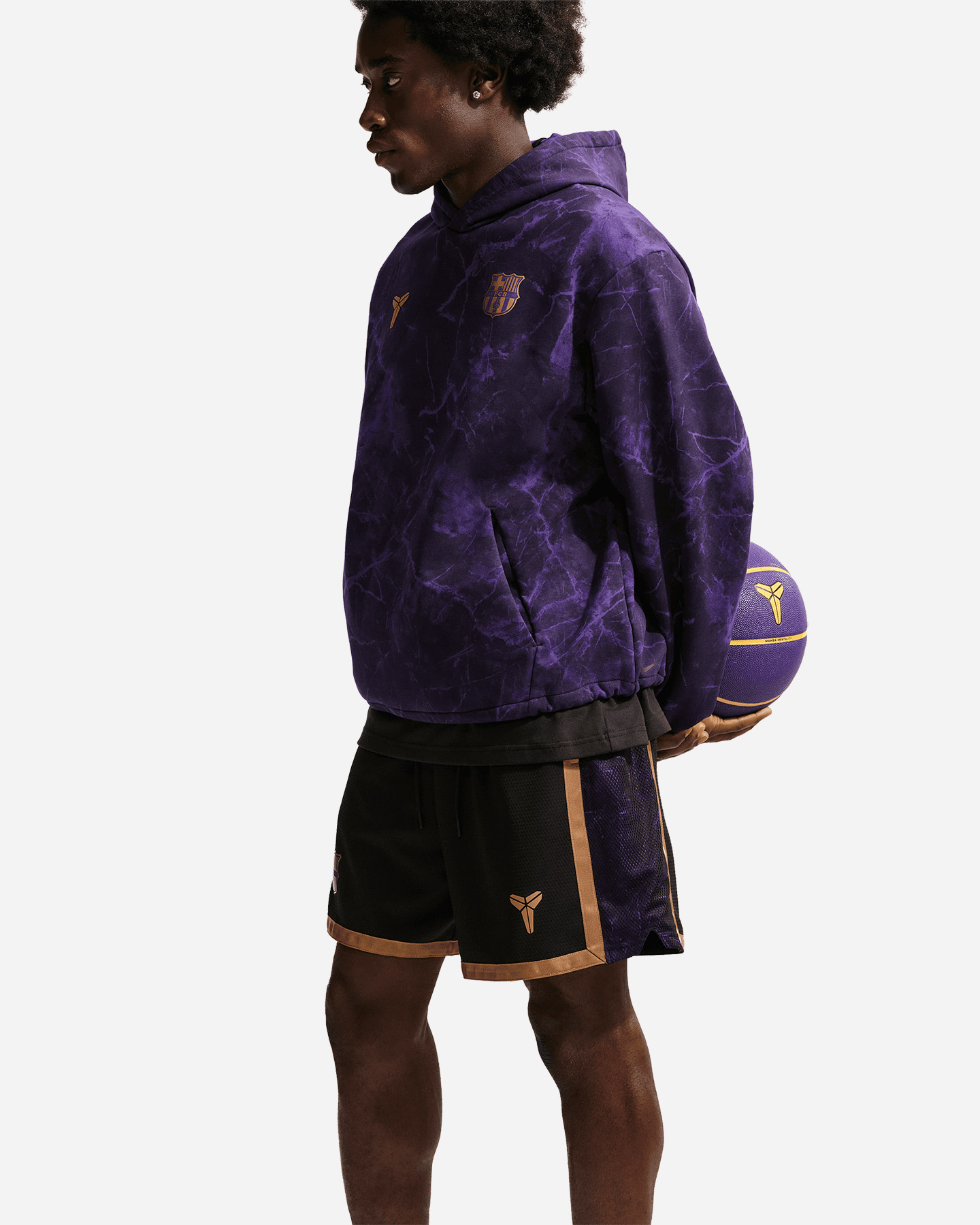 Pantaloncini calcio ufficiali NIKE BARCA KB MAMBA AWAY M - Color mix - 4 | Cisalfa Sport