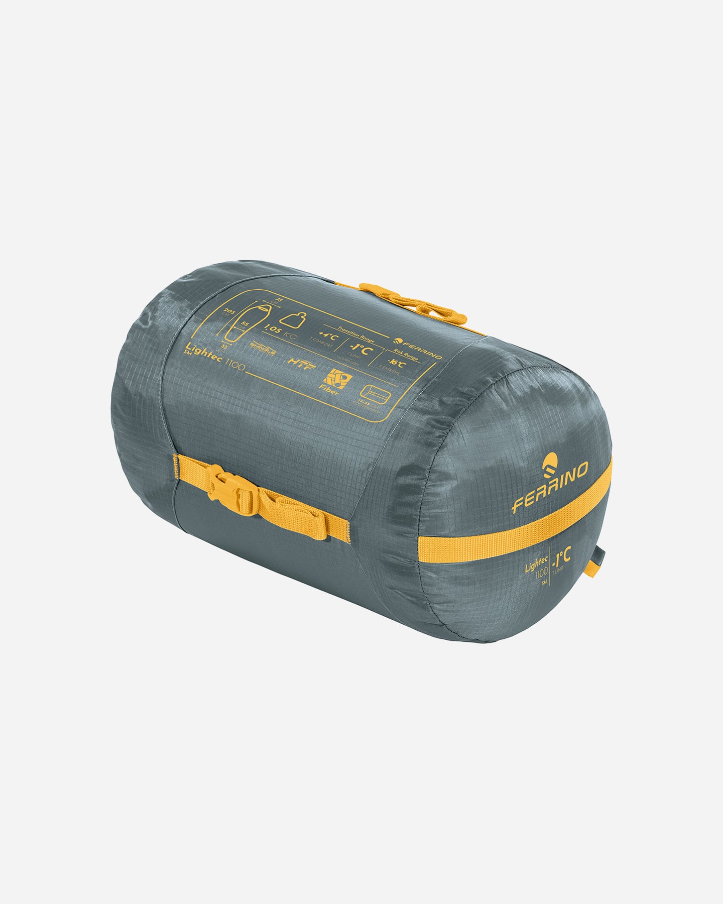 Sacco a pelo sintetico FERRINO LIGHTECH 1100 SM  - Verde - 1 | Cisalfa Sport