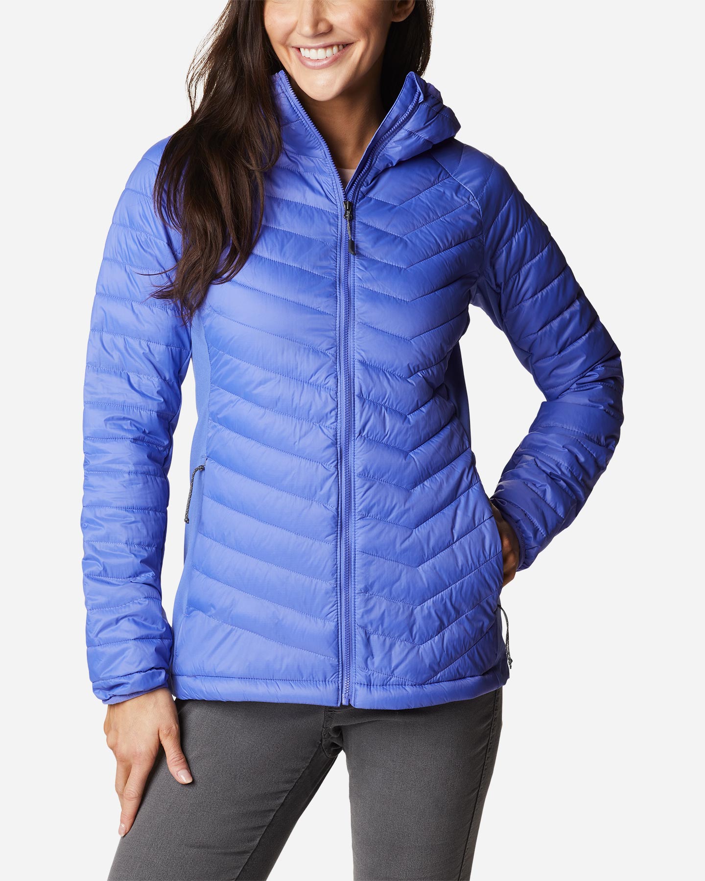 Giacca outdoor COLUMBIA POWDER PASS W - Viola - 0 | Cisalfa Sport