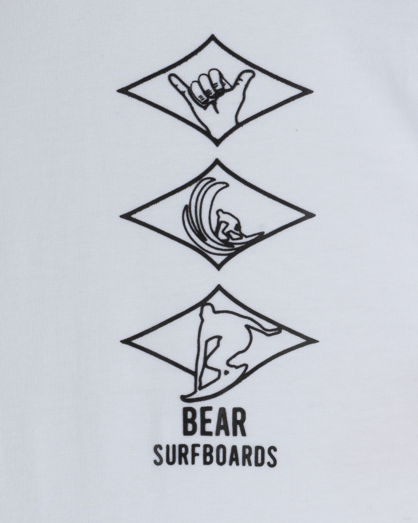 T-shirt BEAR ICONIC JR - Bianco - 2 | Cisalfa Sport