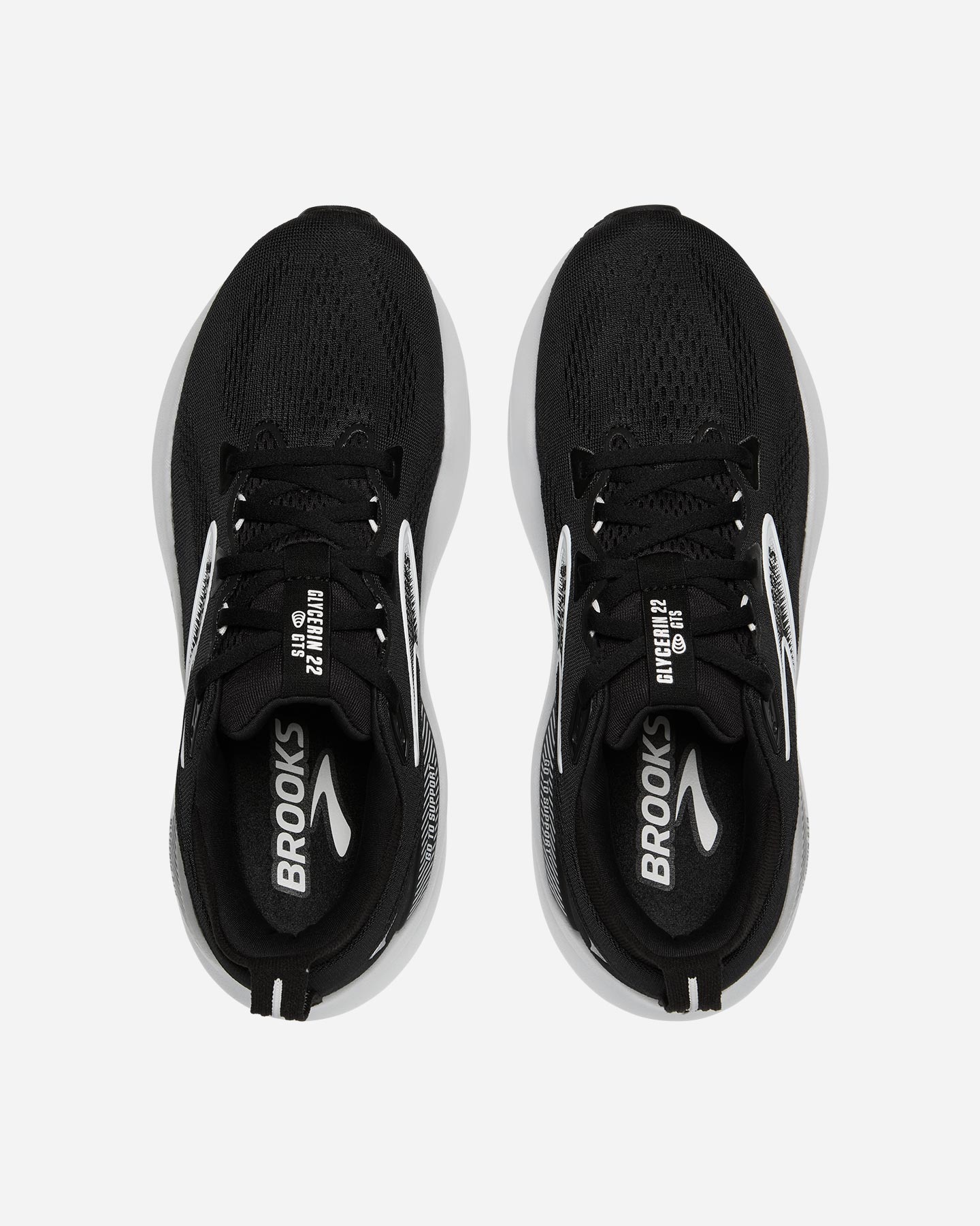 Scarpe running BROOKS GLYCERIN GTS 22 W - Nero - 4 | Cisalfa Sport