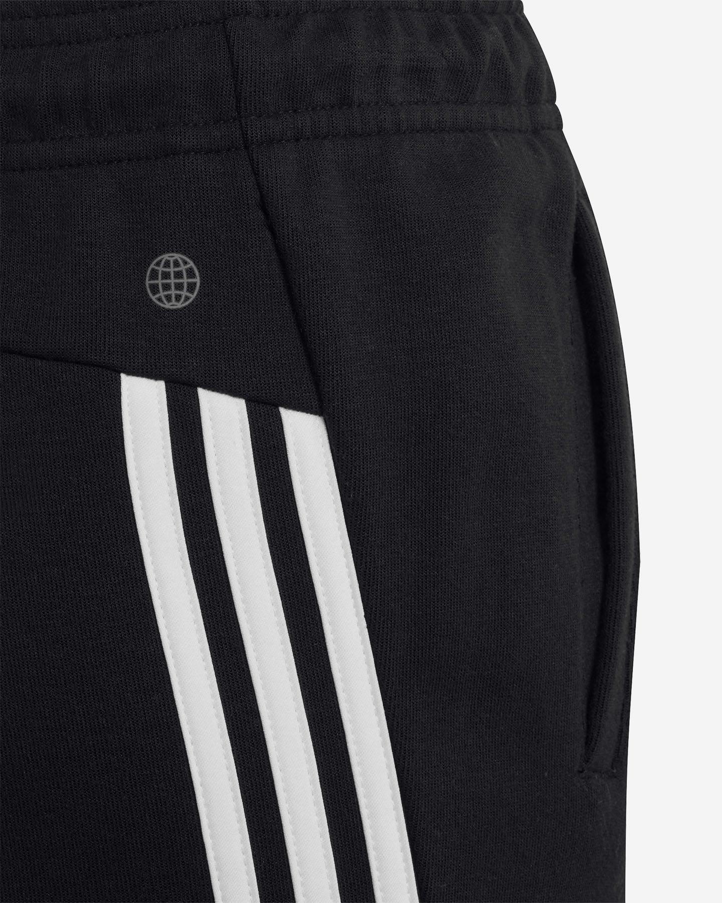 Pantalone ADIDAS 3STRIPES JR - Nero - 4 | Cisalfa Sport