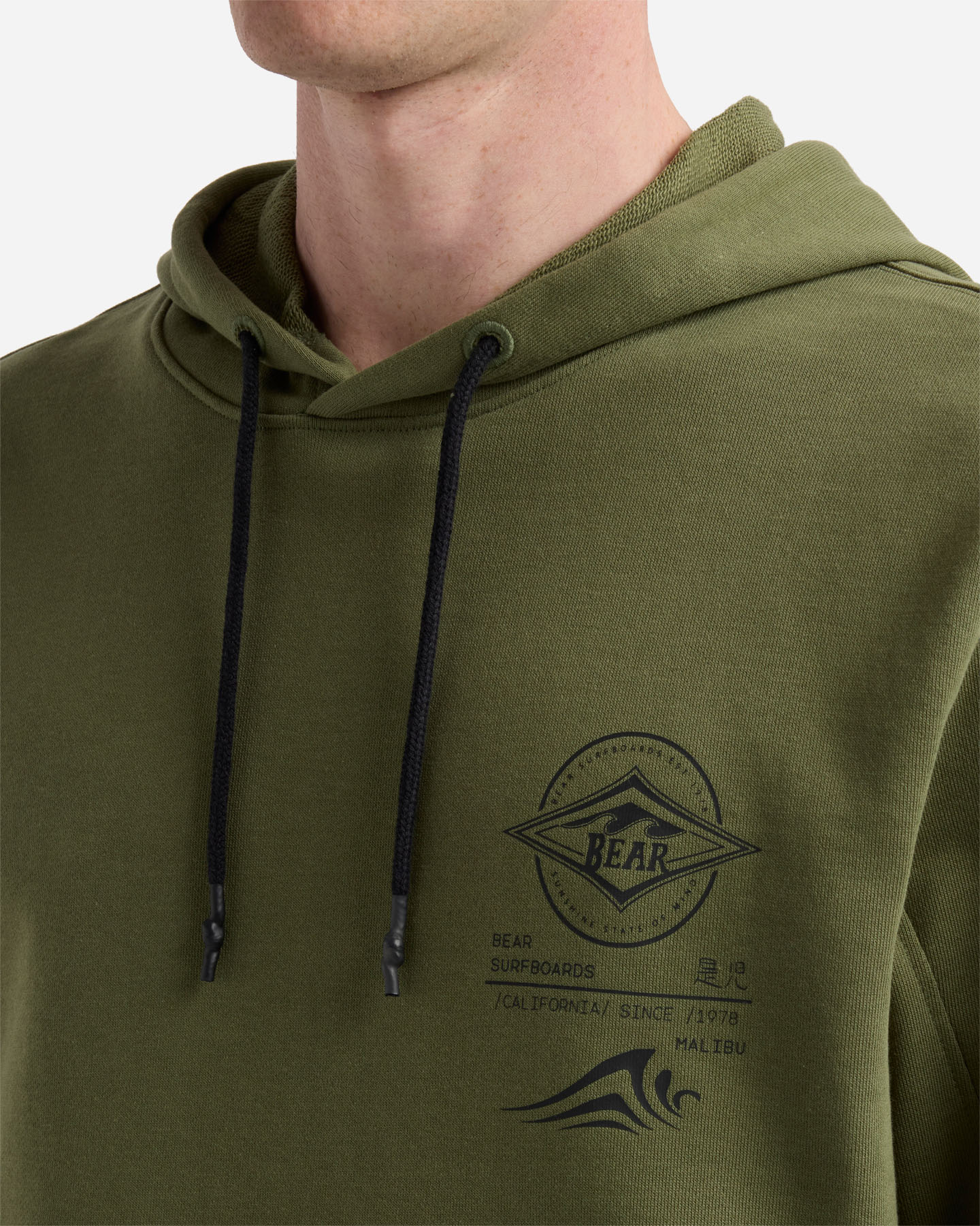 Felpa BEAR BEACH BREAK M - Verde - 5 | Cisalfa Sport