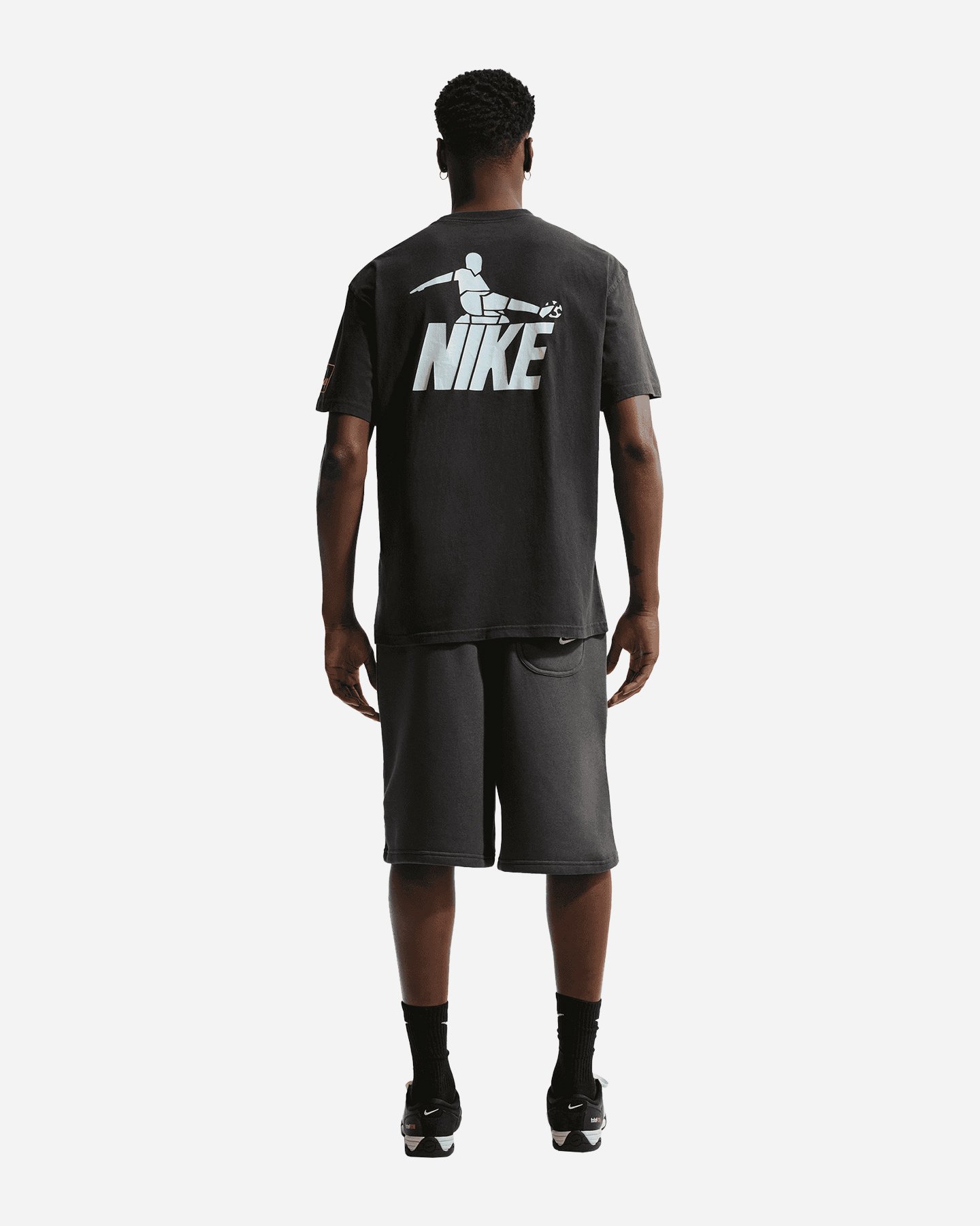 T-shirt NIKE FOOTBALL FRONT GFX M - Grigio - 2 | Cisalfa Sport