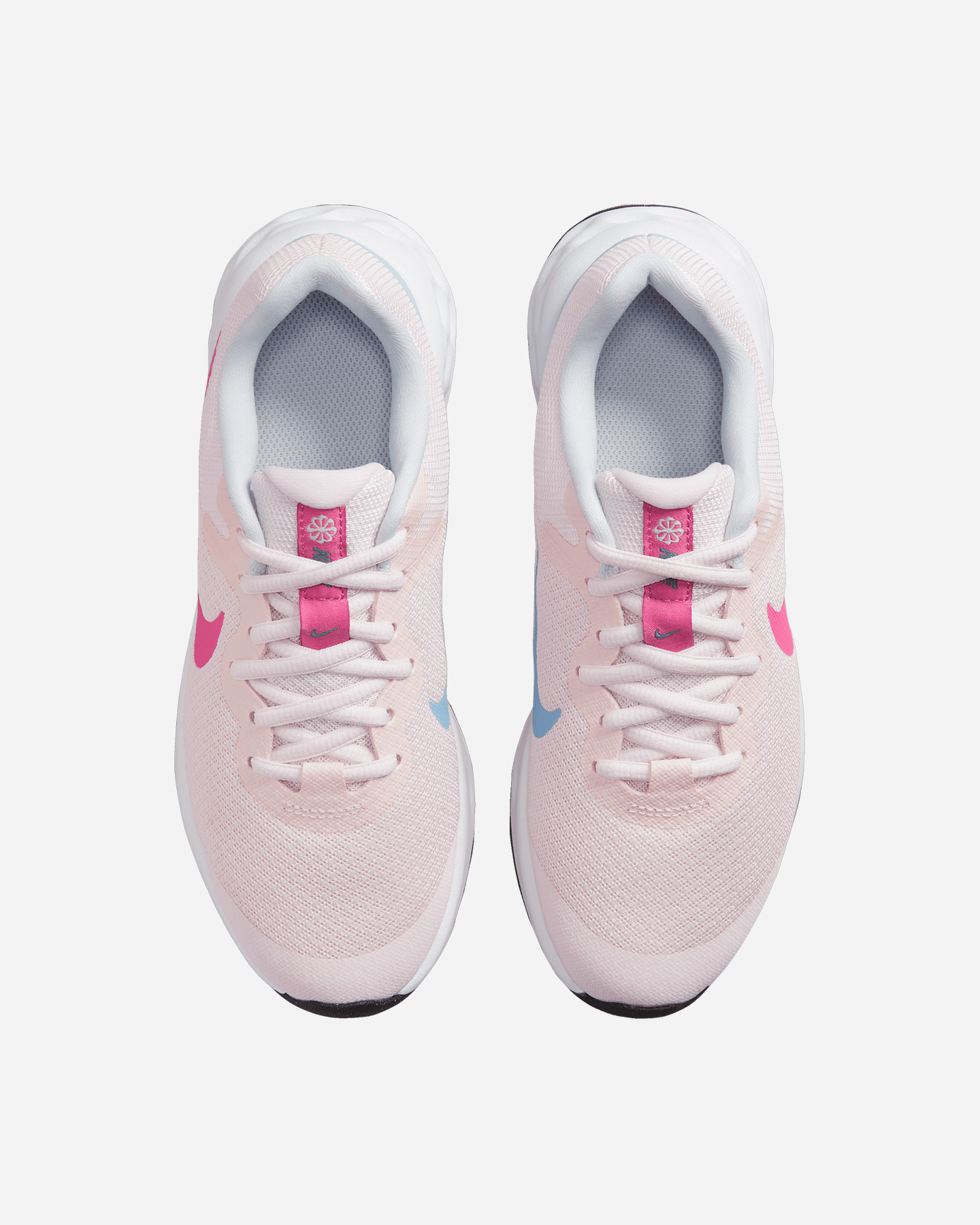 Scarpe sneakers NIKE REVOLUTION 6 GS JR - Rosa - 3 | Cisalfa Sport