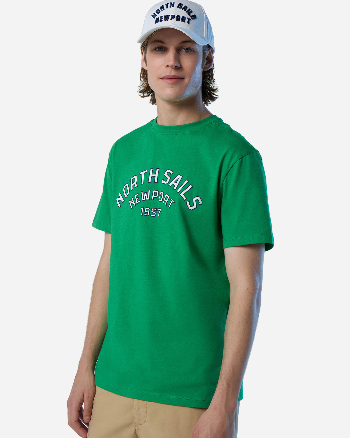 T-shirt NORTH SAILS LOGO EXTENDED M - Verde - 2 | Cisalfa Sport