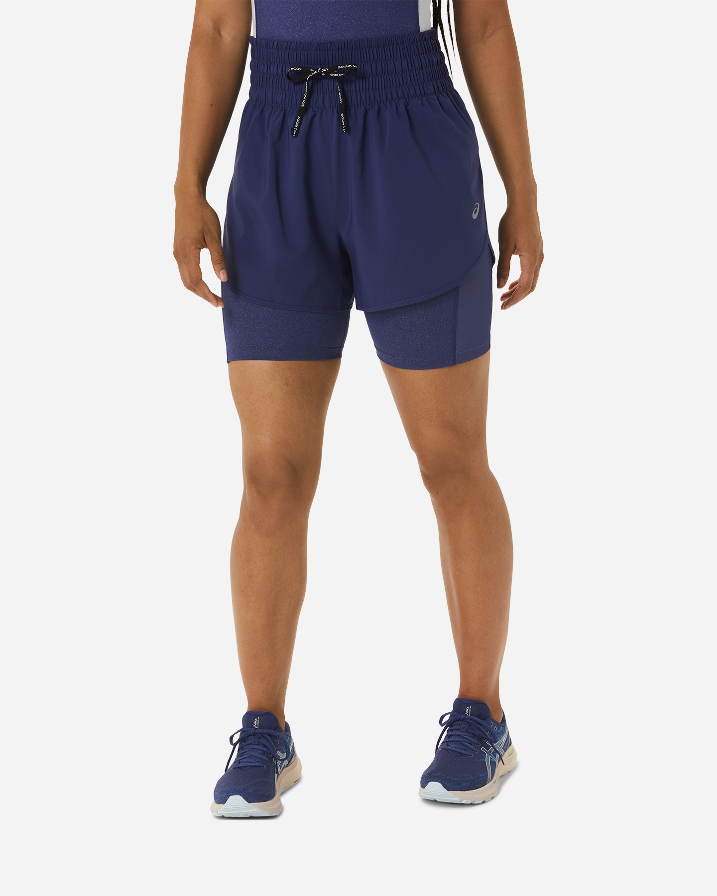 Short running ASICS NAGINO 4IN W - Blu - 0 | Cisalfa Sport