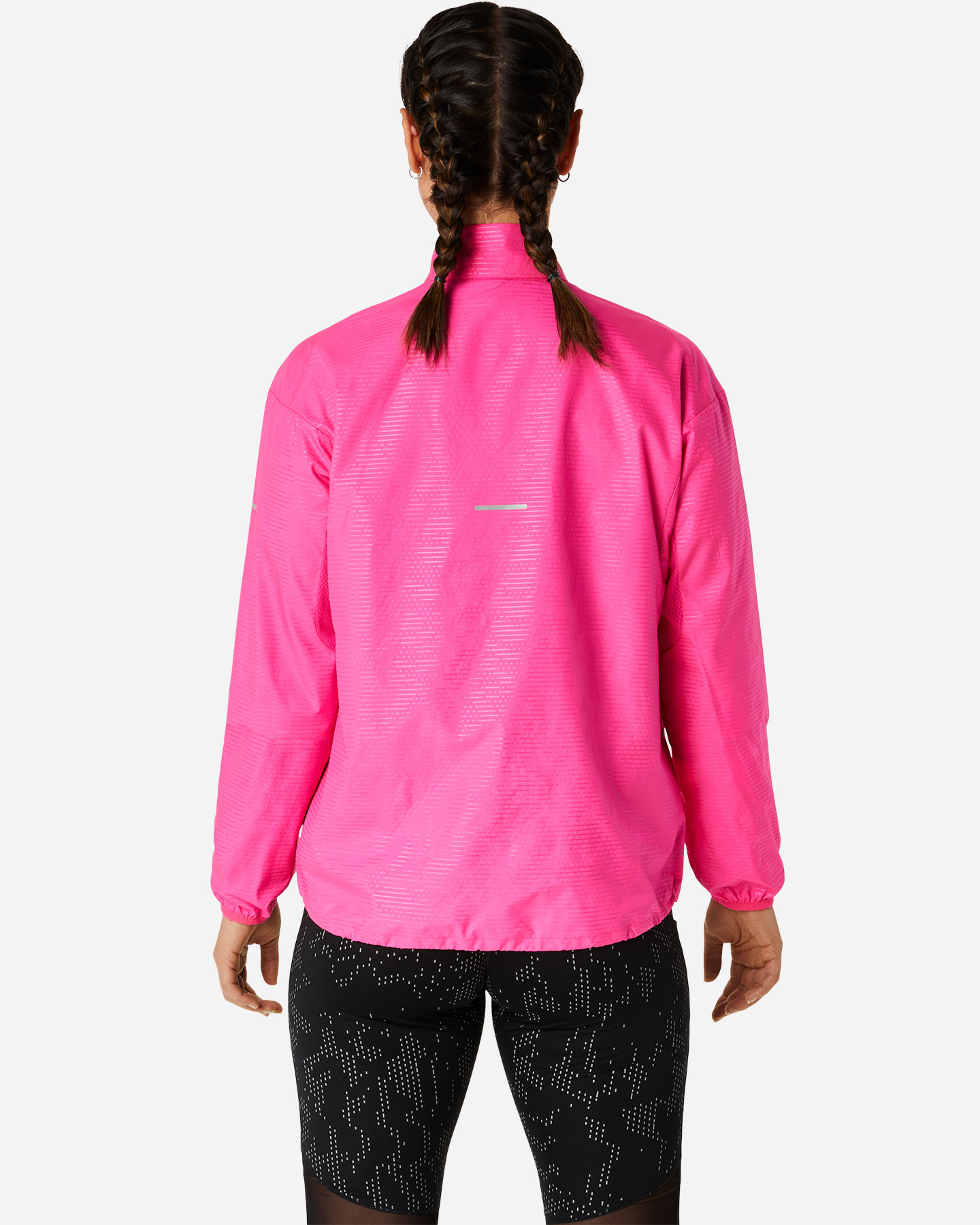 Giacca running ASICS LITE-SHOW W - Rosa - 1 | Cisalfa Sport