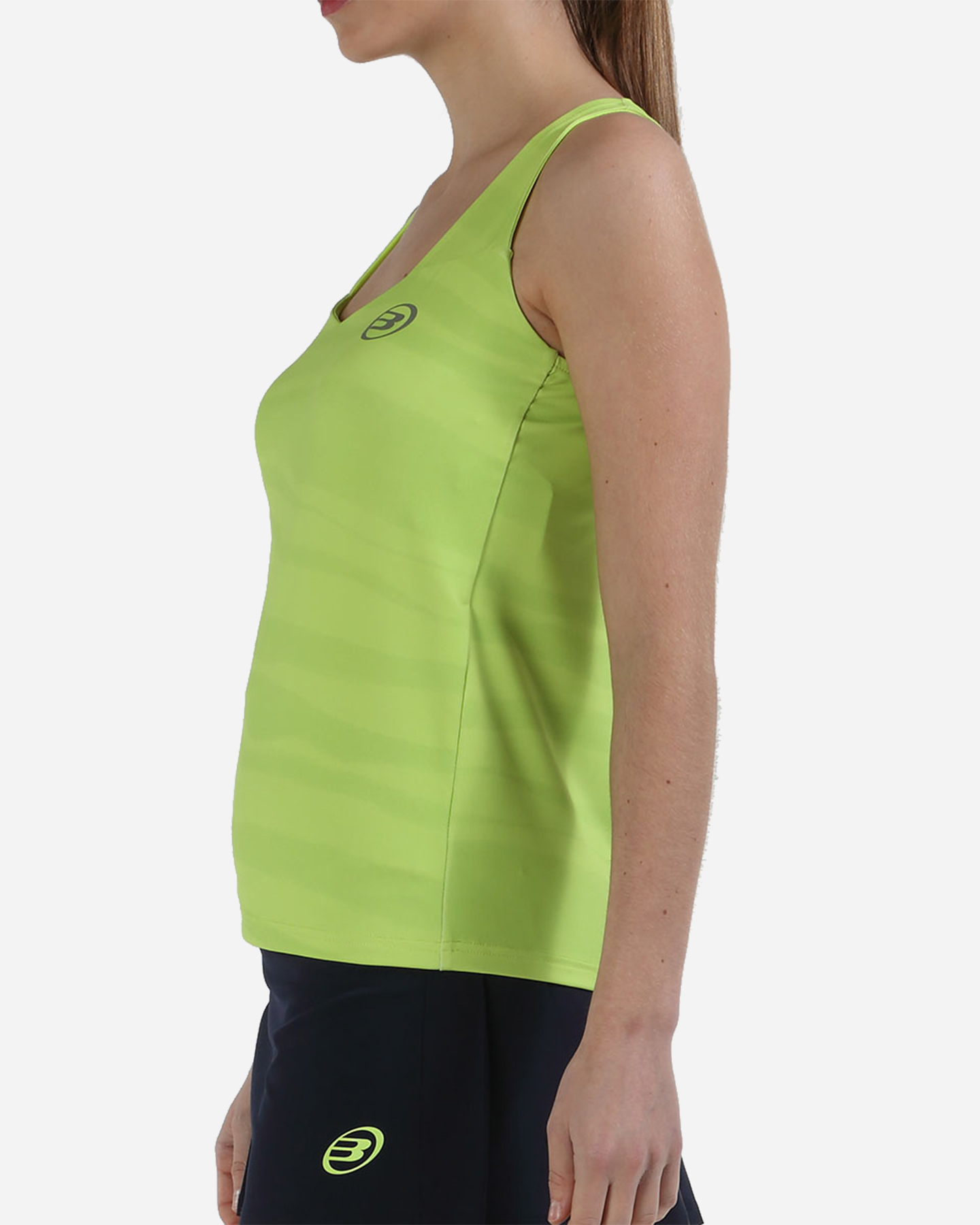 T-shirt tennis BULLPADEL JIFIA W - Verde - 2 | Cisalfa Sport