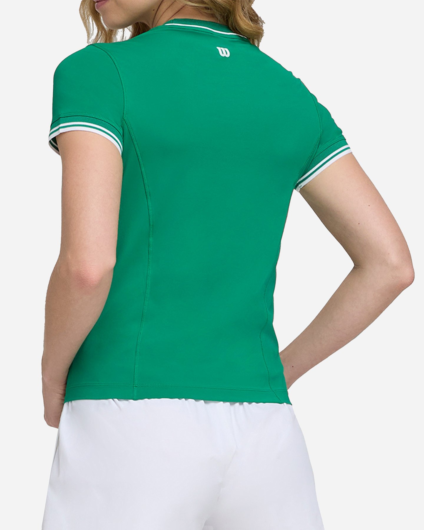 T-shirt tennis WILSON TEAM W - Verde - 3 | Cisalfa Sport