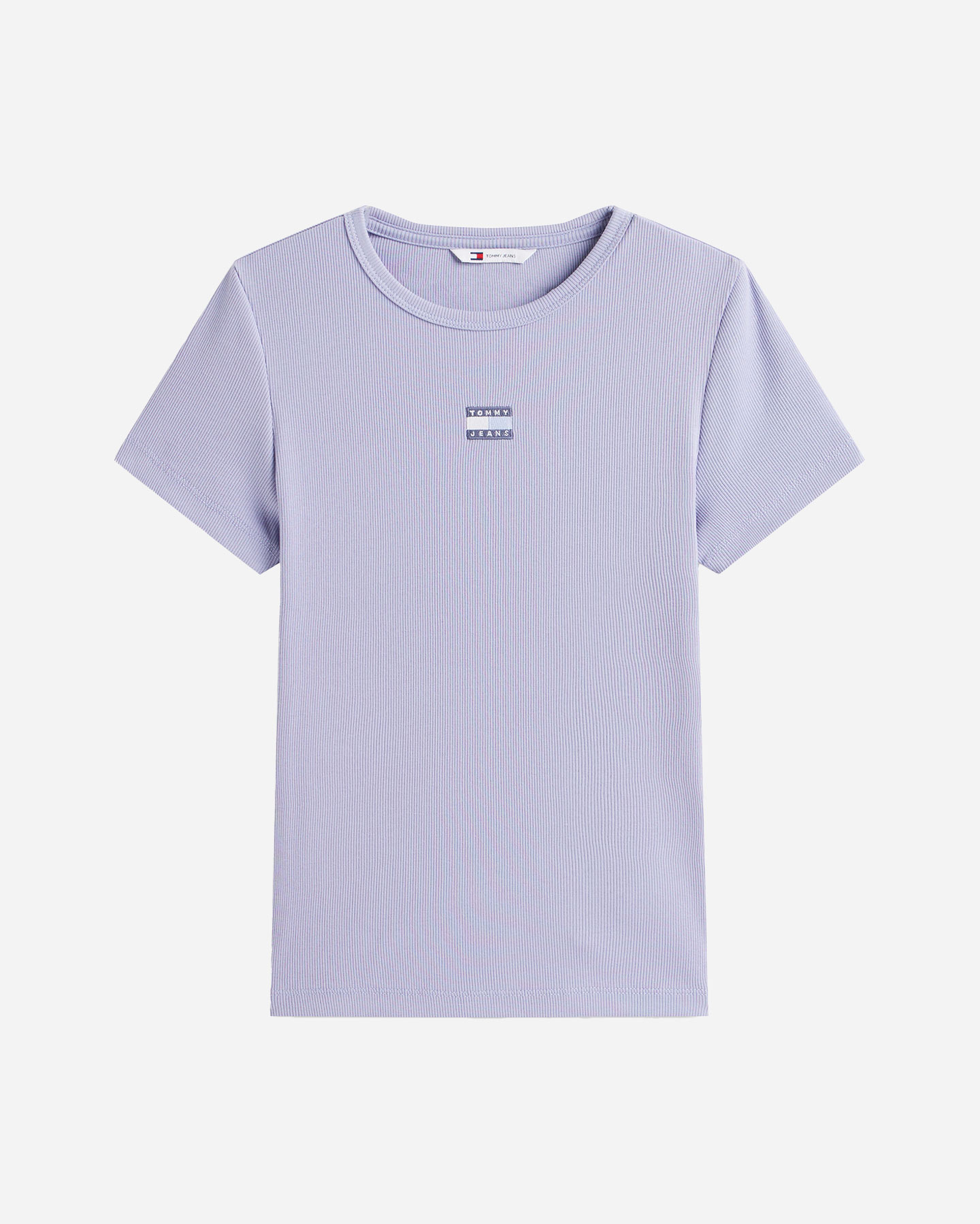 T-shirt TOMMY HILFIGER RIB BADGE W - Lilla - 0 | Cisalfa Sport