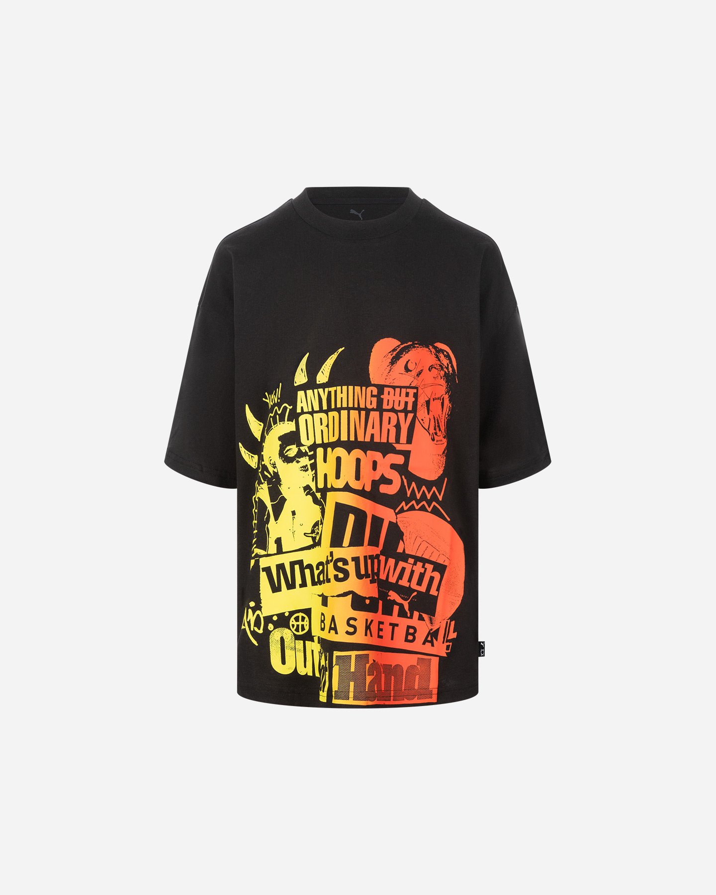 T-shirt PUMA BASIC JR - Nero - 0 | Cisalfa Sport