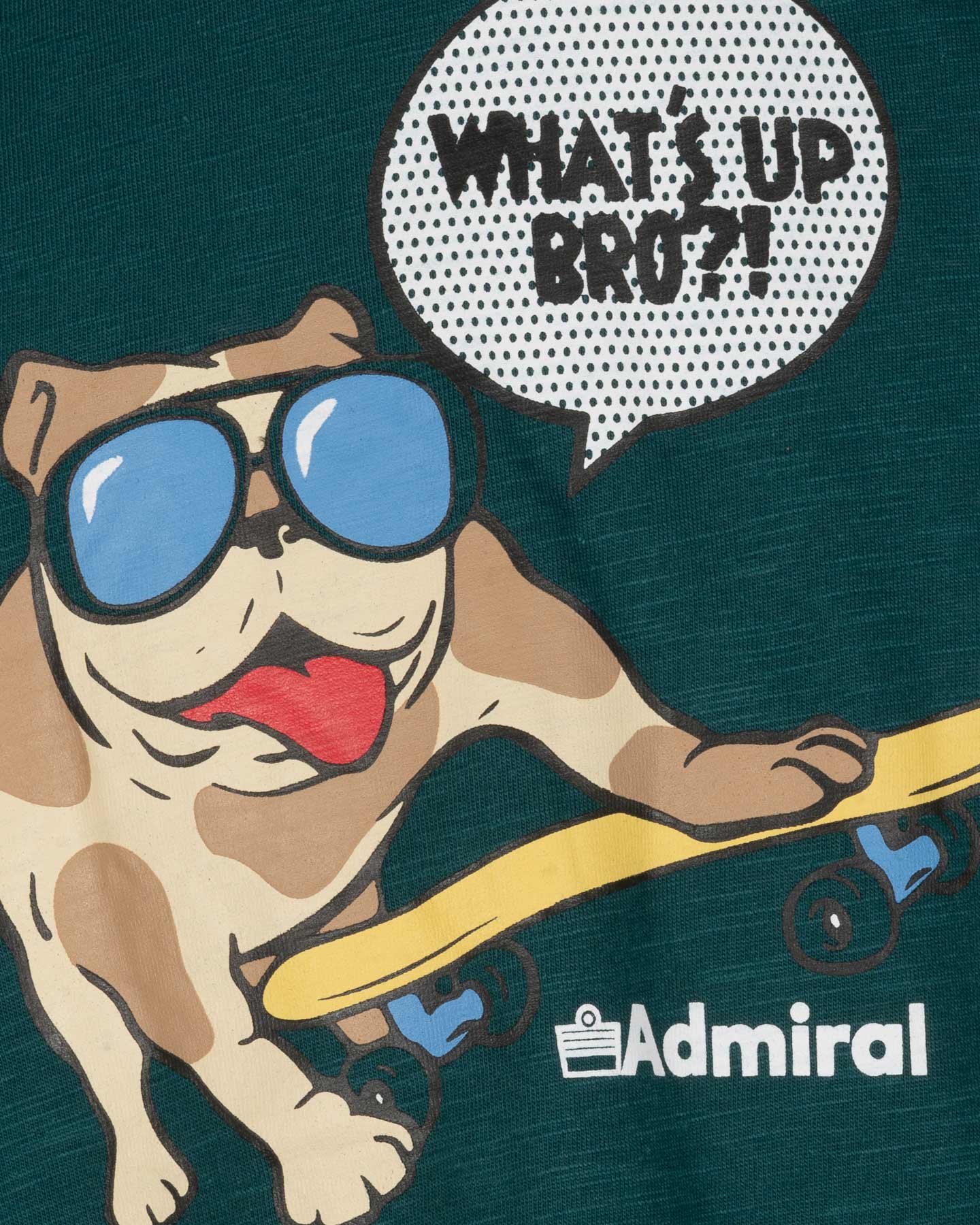 T-shirt ADMIRAL URBAN COLLEGE JR - Verde - 2 | Cisalfa Sport