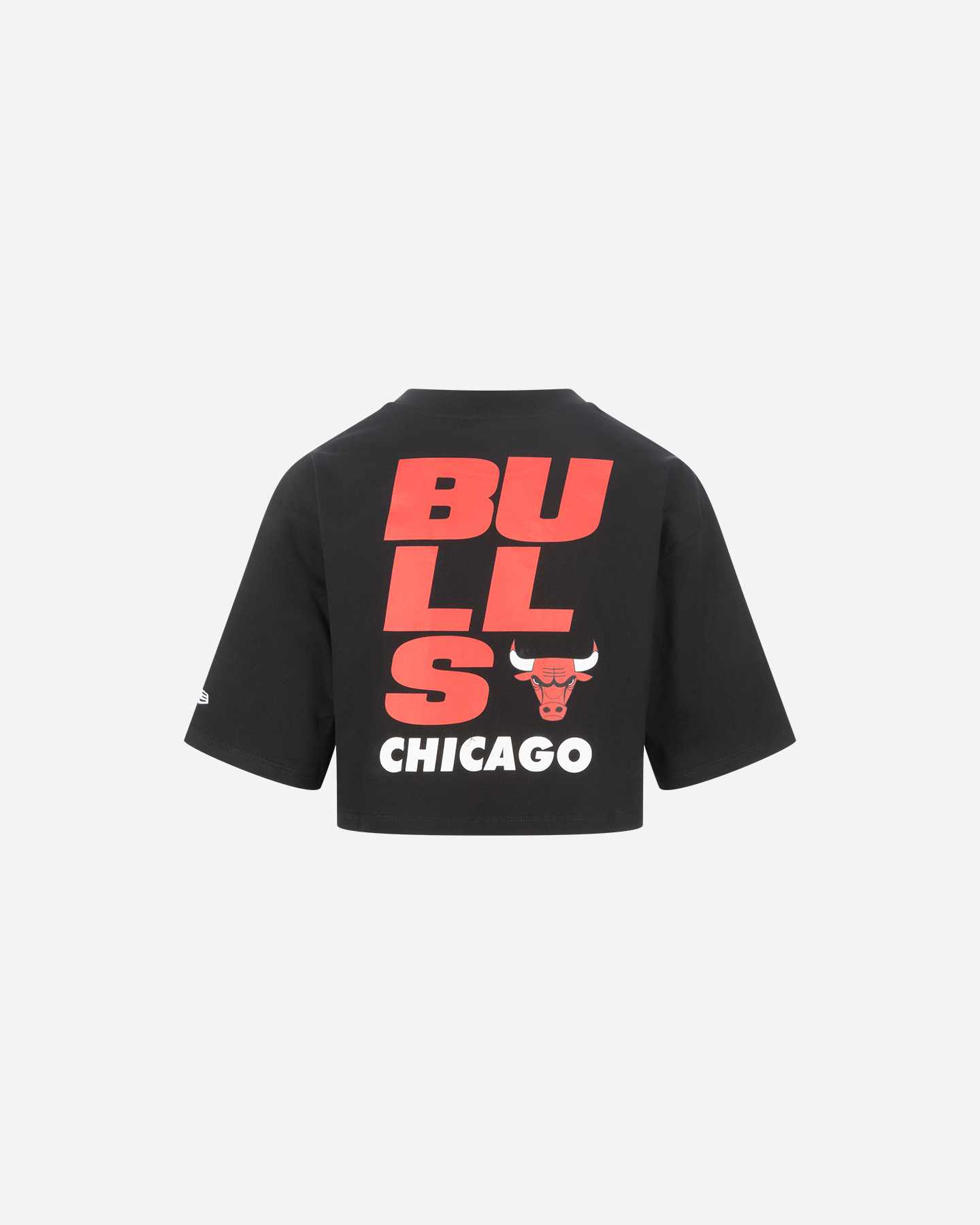 T-shirt NEW ERA CROP BIG LOGO RETRO CHICAGO BULLS W - Nero - 1 | Cisalfa Sport