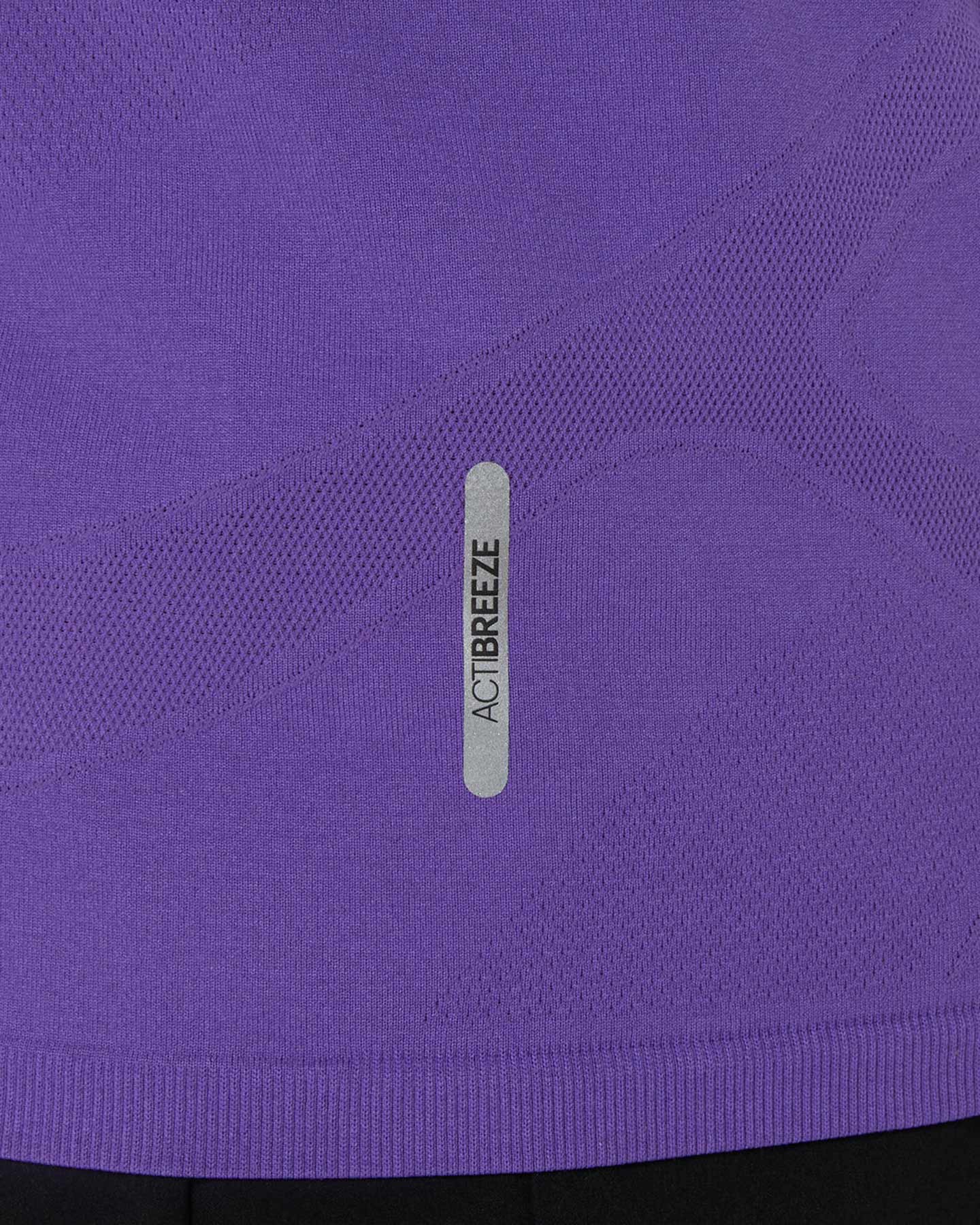 T-shirt running ASICS ROAD SEAMLESS W - Viola - 5 | Cisalfa Sport