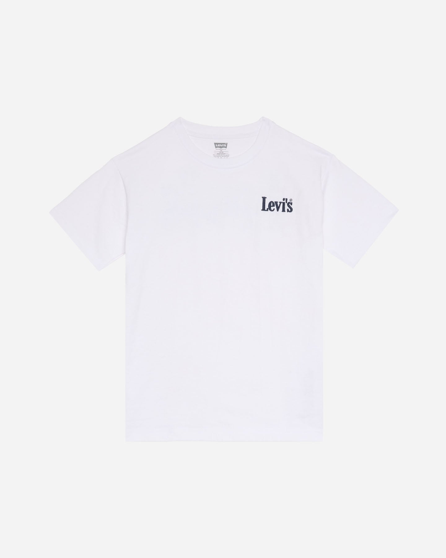 Levi's Back Clean Logo Jr - T-shirt - Bianco