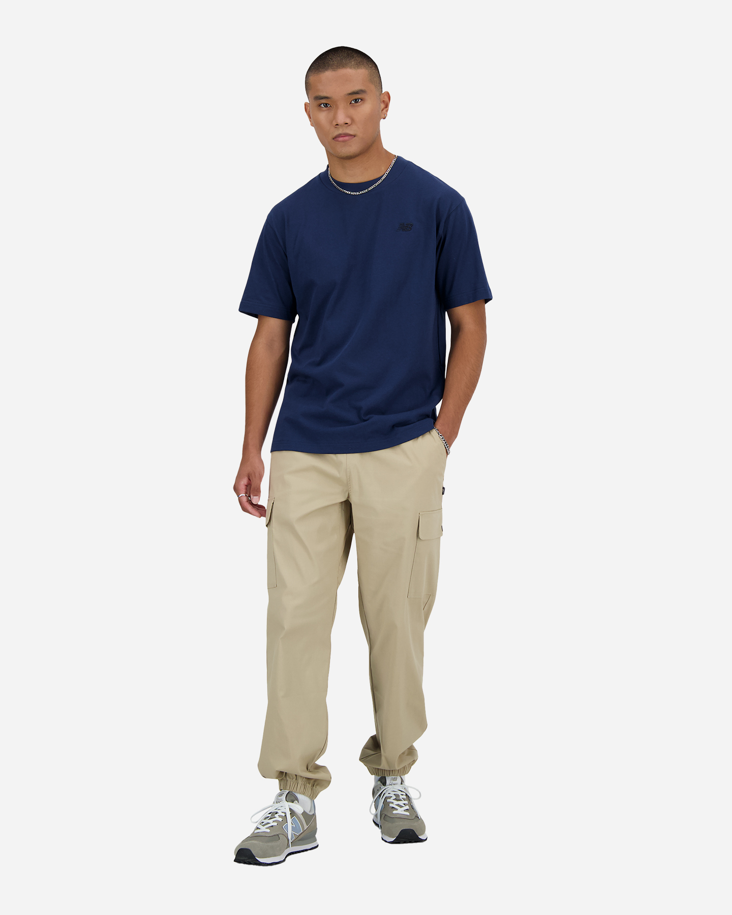 Pantalone NEW BALANCE TWILL CARGO M - Beige - 5 | Cisalfa Sport