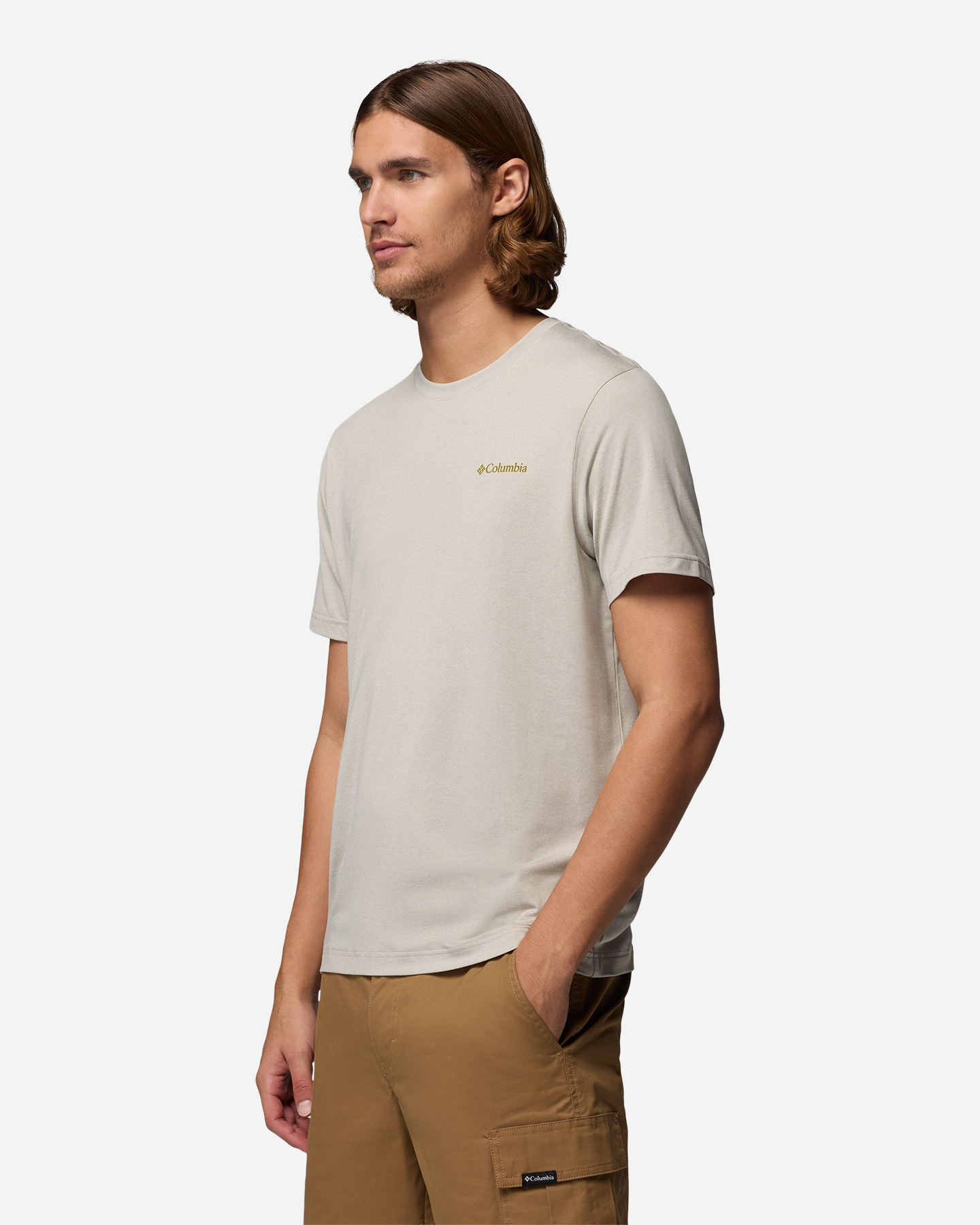 Columbia Parsons Point Graphic M - T-Shirt - Uomo - Marrone