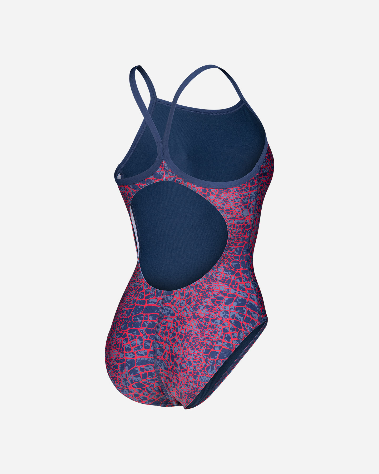 Costume piscina ARENA SNAKESKIN W - Blu Navy - 2 | Cisalfa Sport