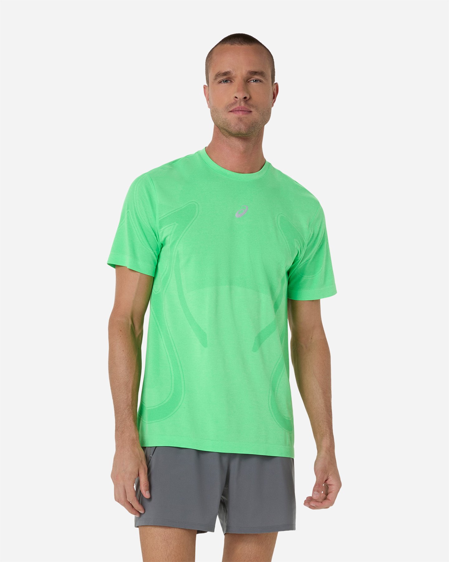 Asics Road Seamless M - T-shirt Running - Uomo - Verde