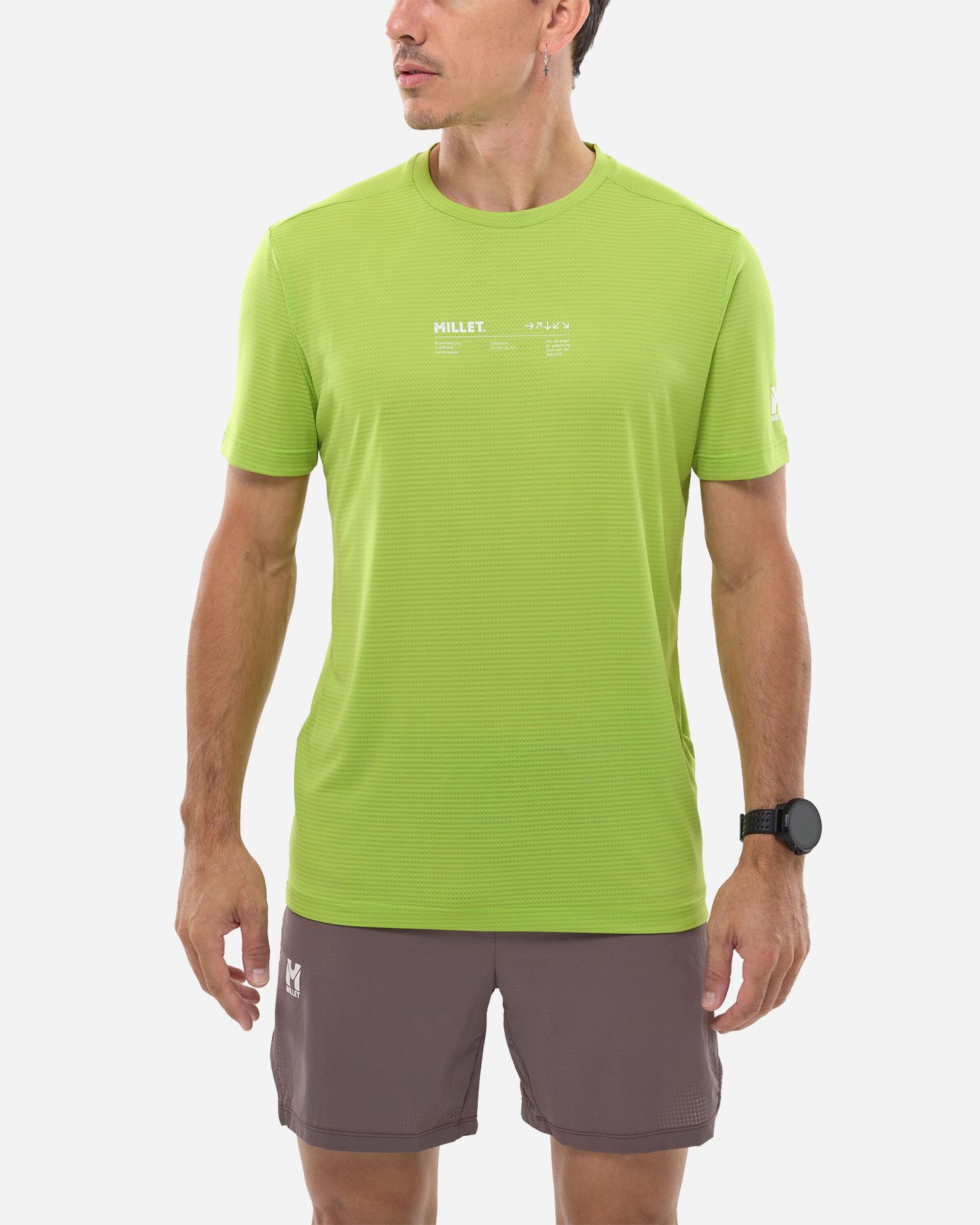 T-shirt MILLET INTENSE ESSENTIAL M - Verde - 1 | Cisalfa Sport