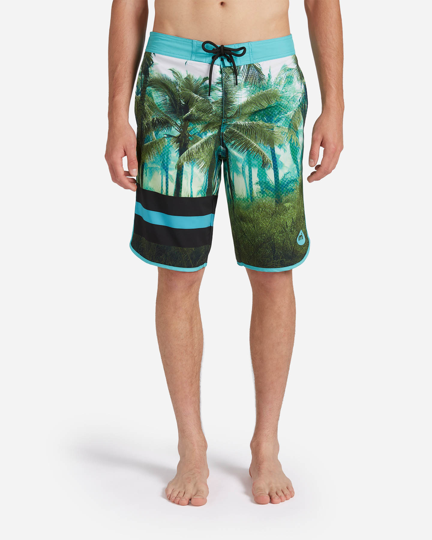 Boardshort mare MISTRAL TROPICAL M - Verde - 0 | Cisalfa Sport