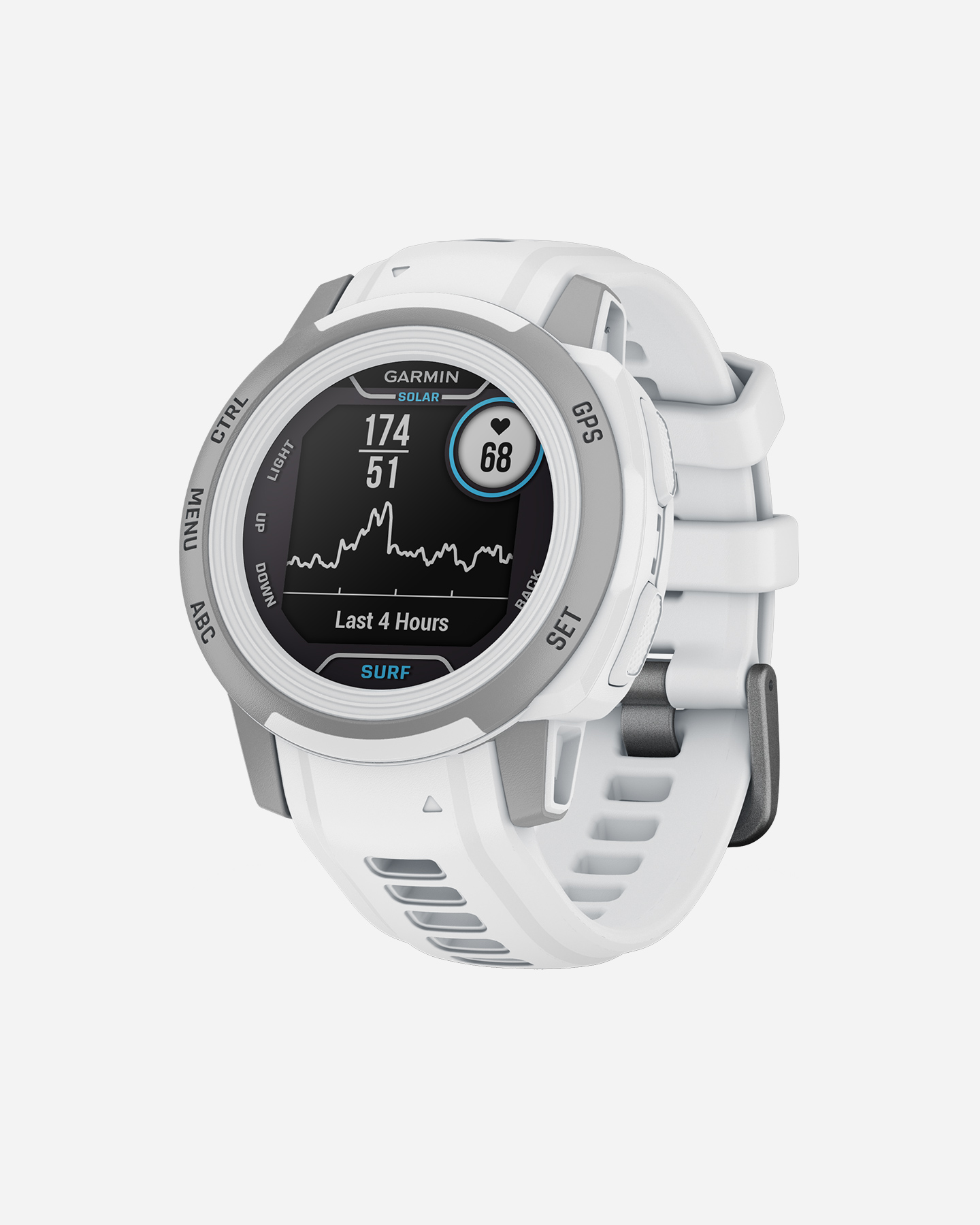 Orologio multifunzione GARMIN INSTINCT 2S SOLAR SURF EDITION  - Grigio - 1 | Cisalfa Sport