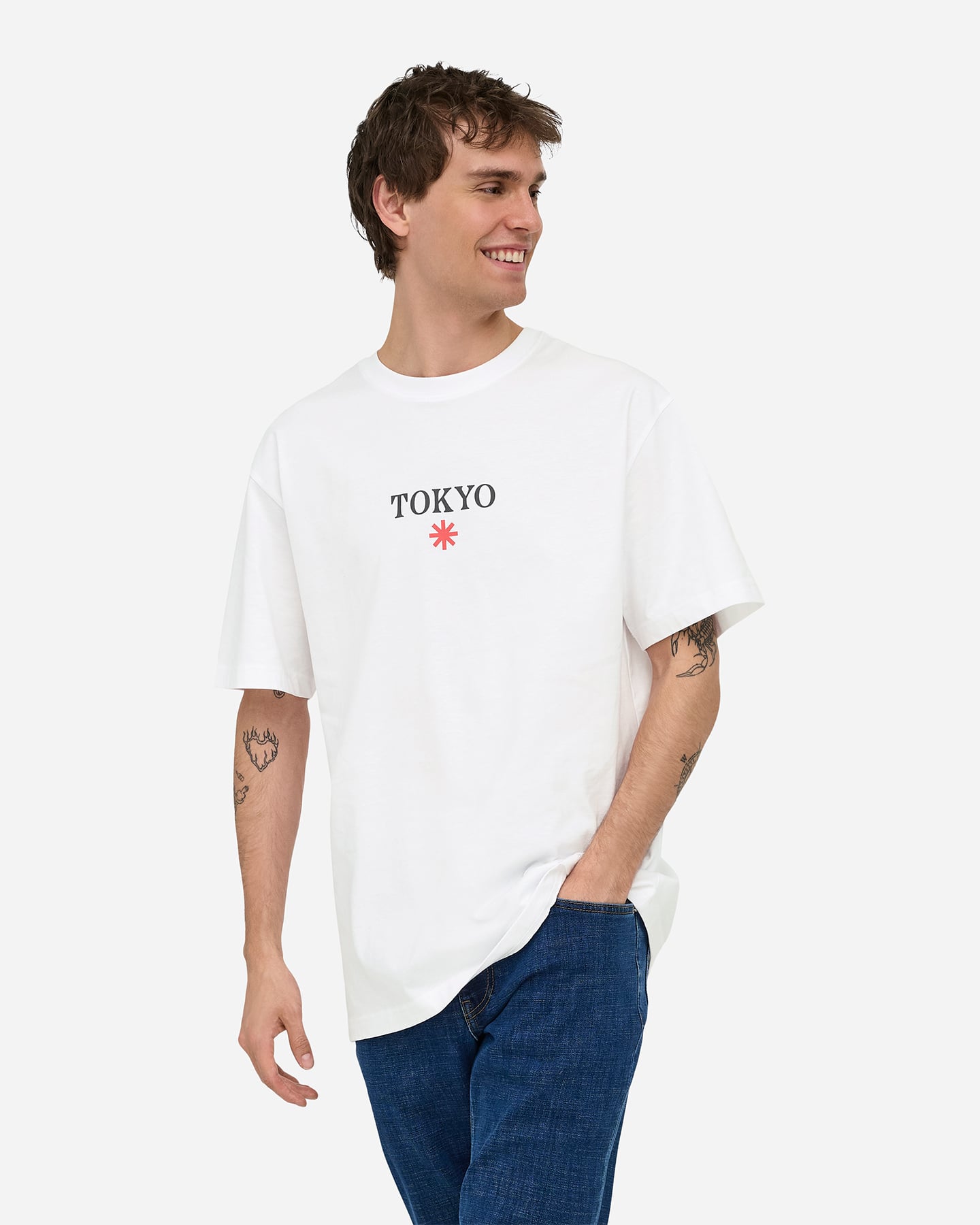 T-shirt ONLY & SONS LIFE TOKYO M - Blu - 2 | Cisalfa Sport