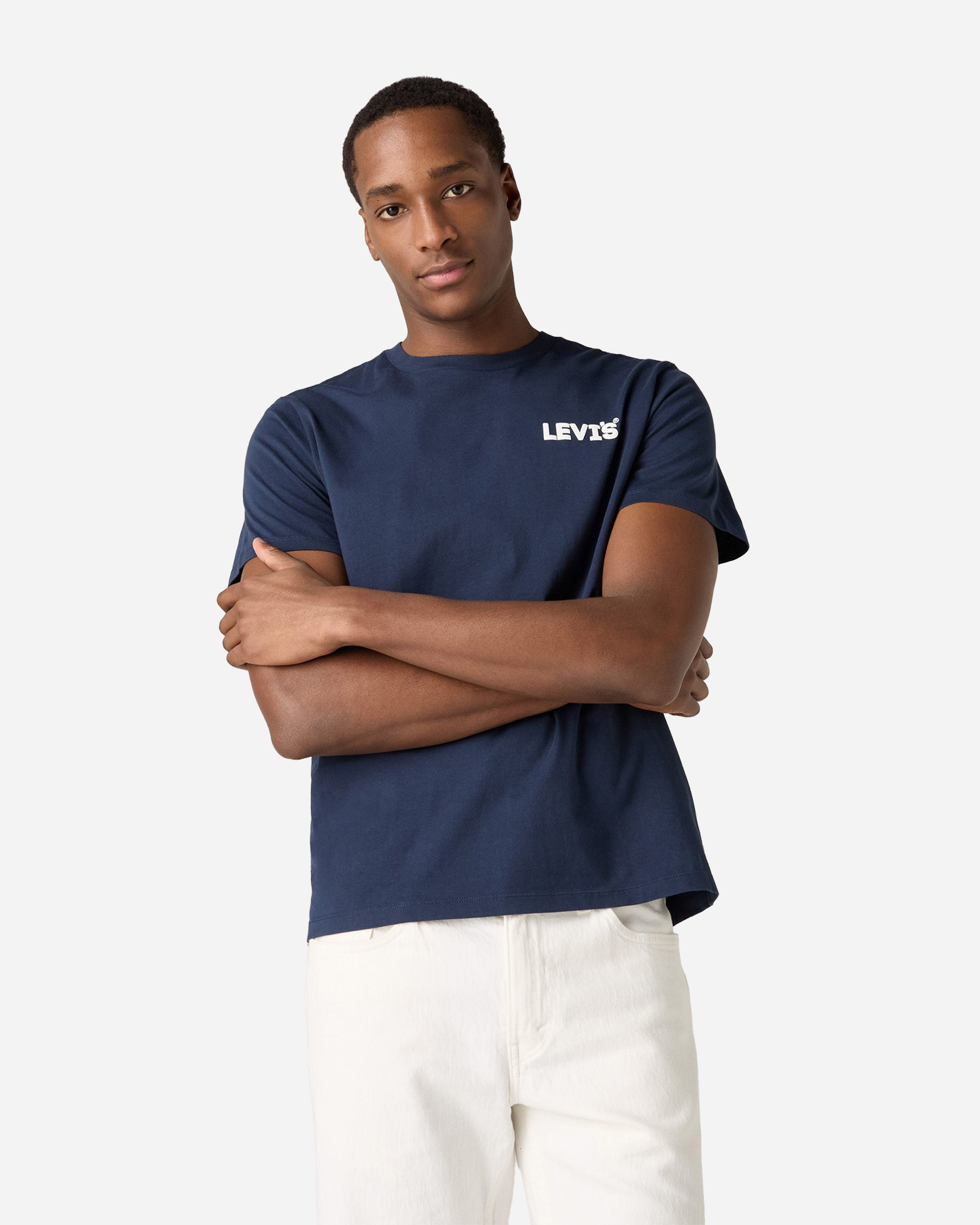 T-shirt LEVI'S LOGO SUEDE M - Blu - 3 | Cisalfa Sport