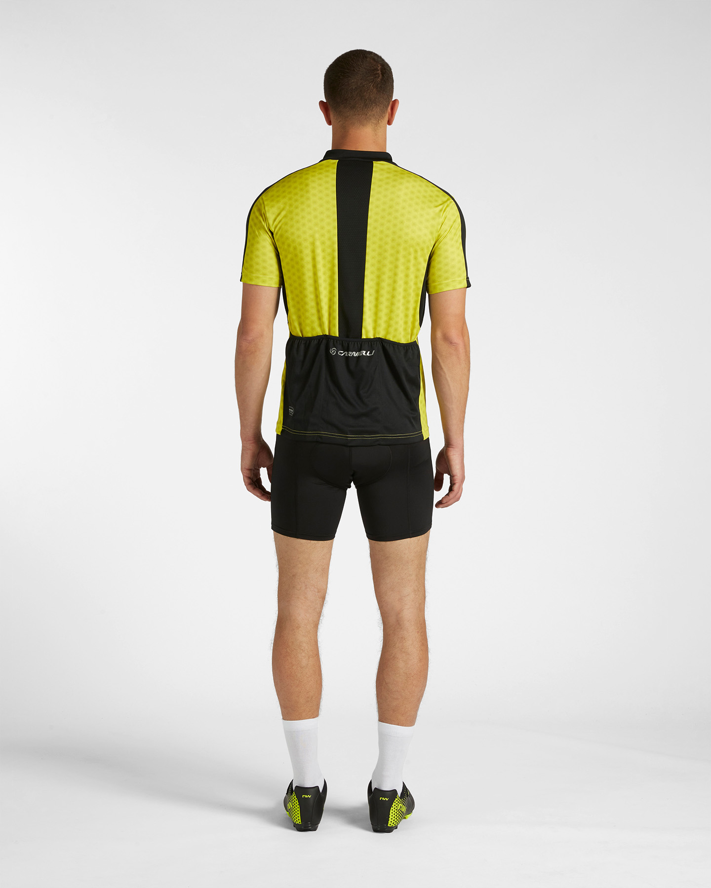 Maglia ciclismo CARNIELLI ALL OVER PRINTED M - Nero - 2 | Cisalfa Sport