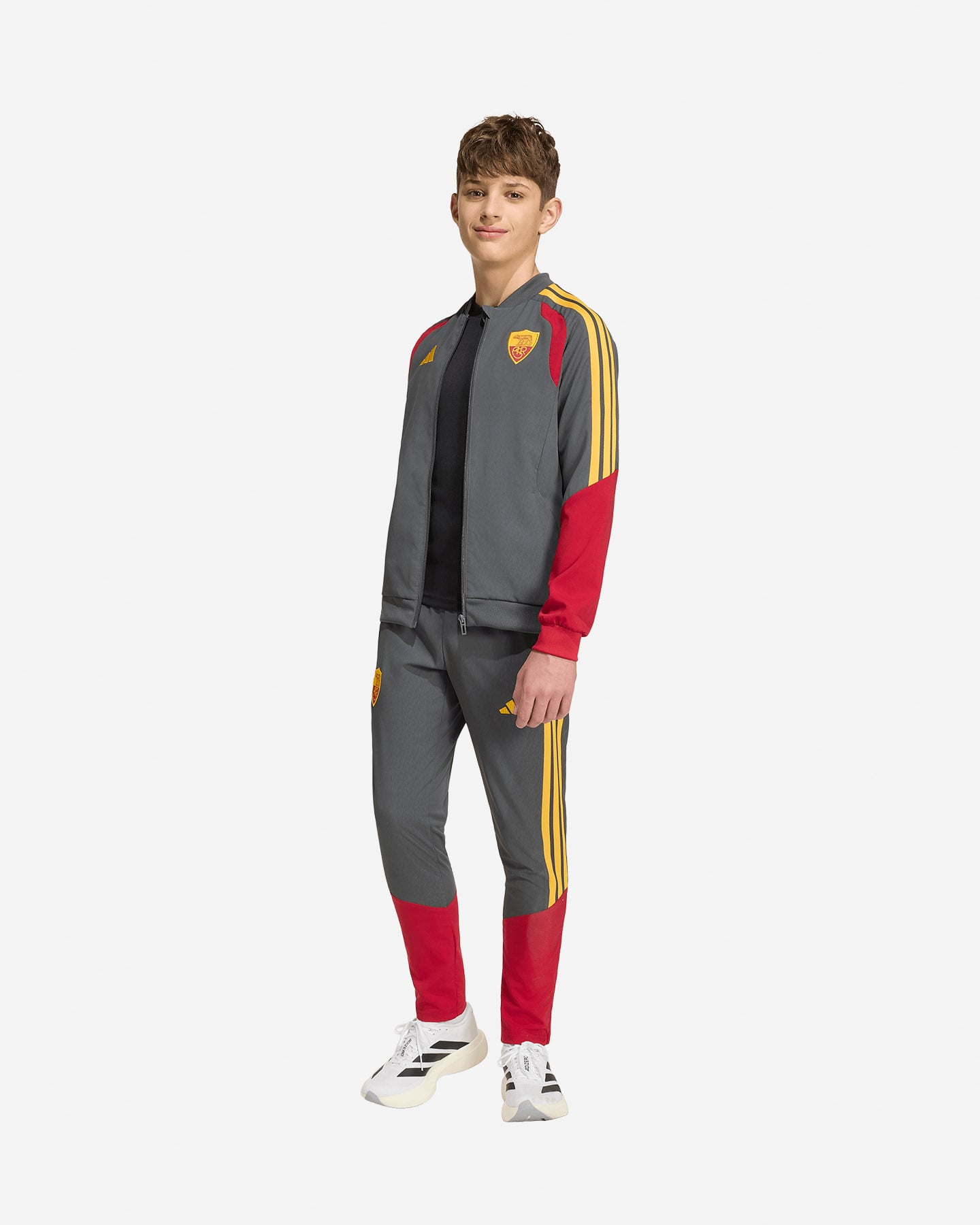 Abbigliamento calcio ufficiale ADIDAS AS ROMA TIRO26 COMPETITION PRESENTATION 26-27 JR - 2 | Cisalfa Sport