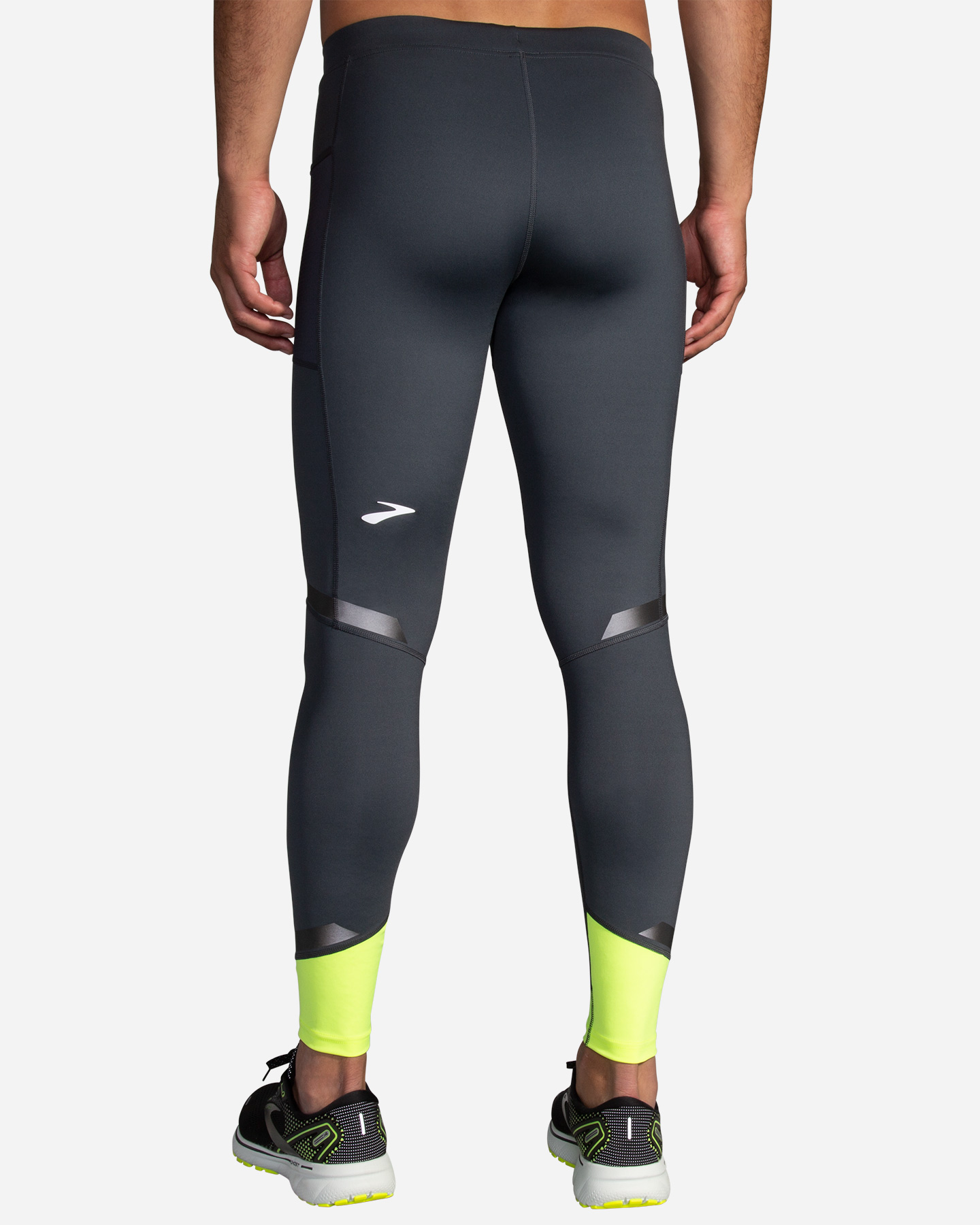 Fuseaux running BROOKS RUN VISIBLE M - Grigio - 2 | Cisalfa Sport