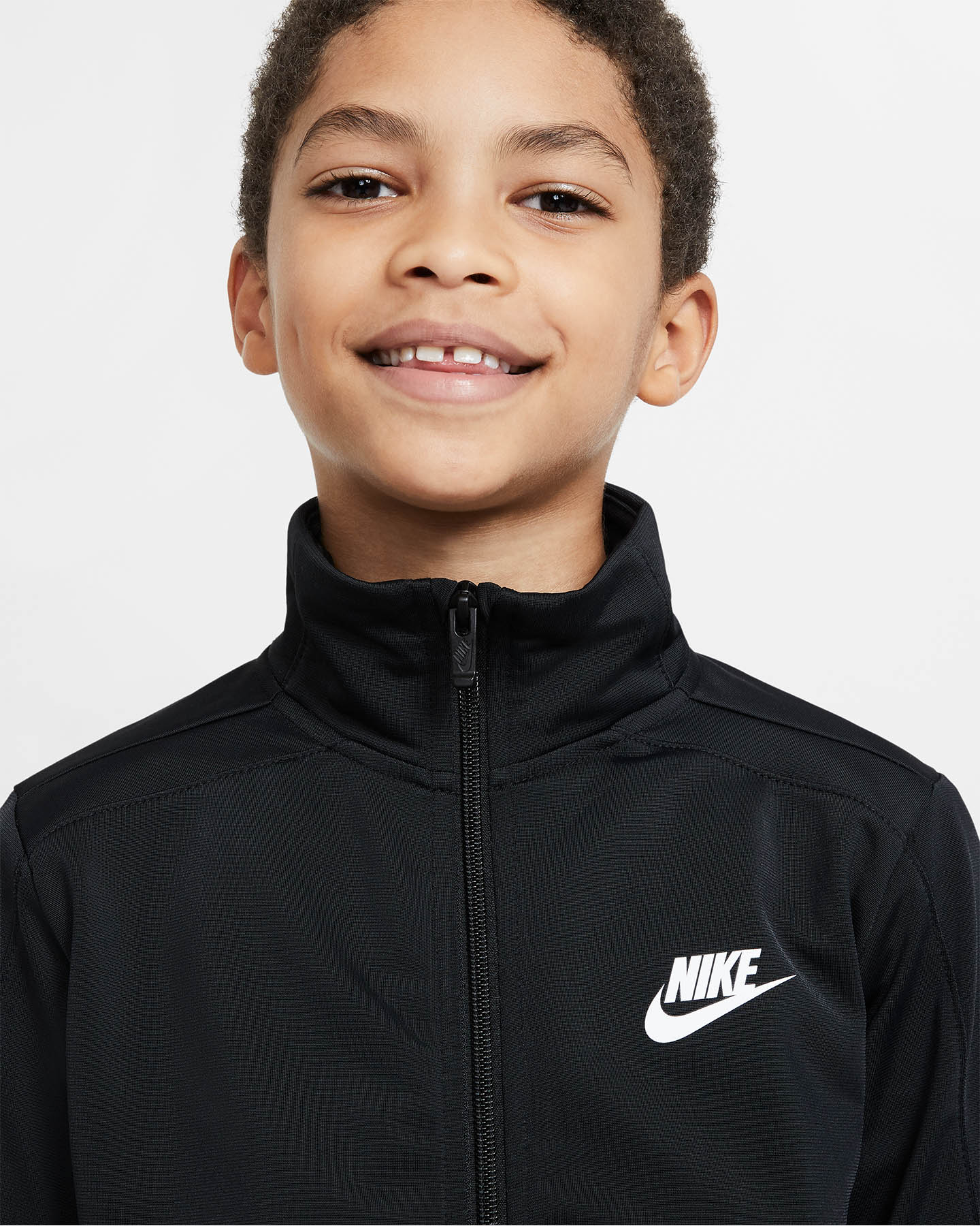 Tuta NIKE TRACKTOP POLY JR - Nero - 3 | Cisalfa Sport