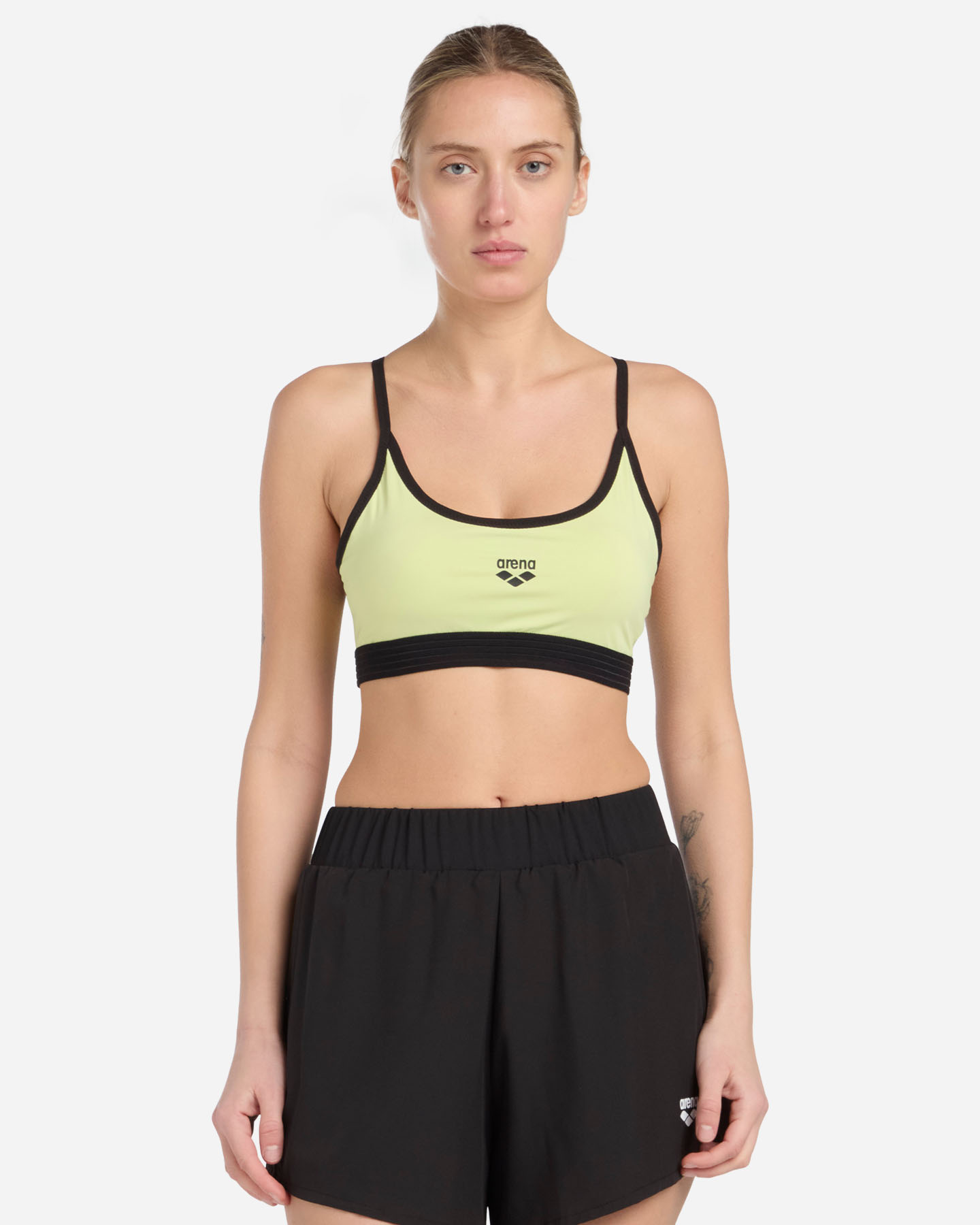 Bra training ARENA ESSENTIAL MOVE W - Giallo - 1 | Cisalfa Sport