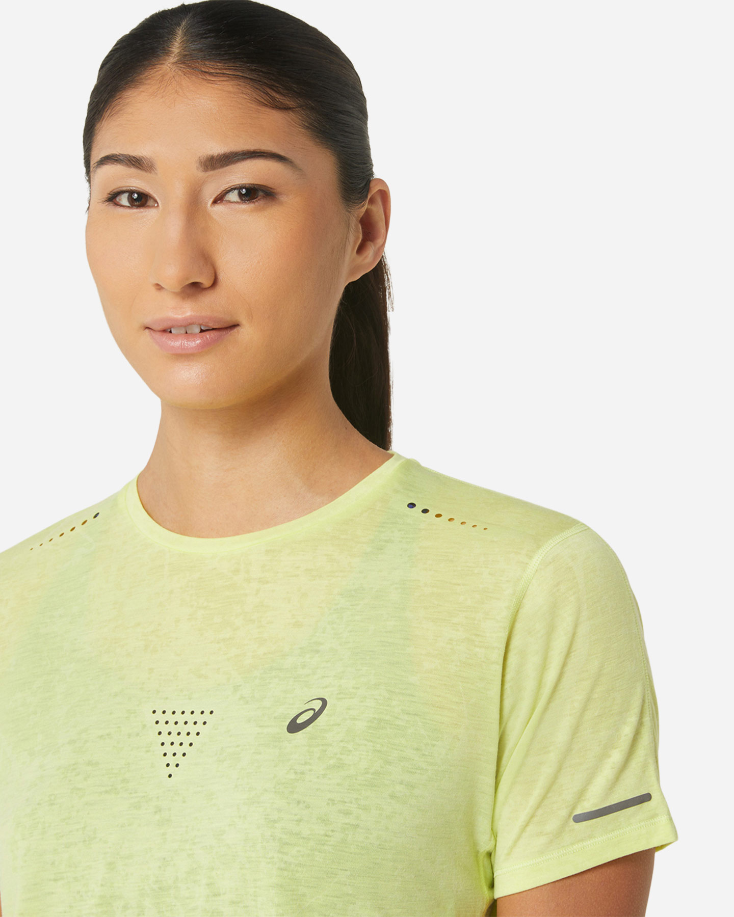 T-shirt running ASICS METARUN W - Giallo - 3 | Cisalfa Sport