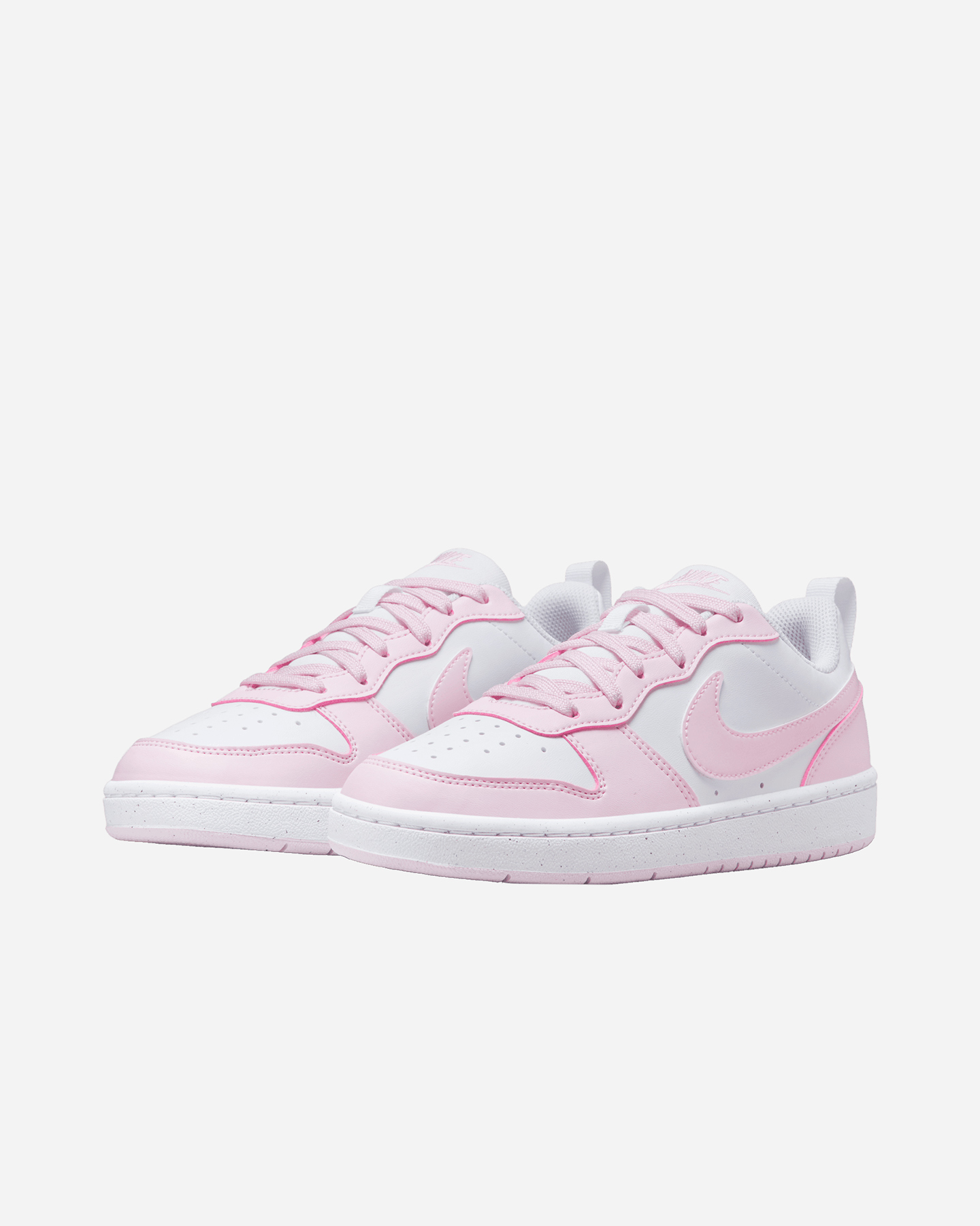 Scarpe sneakers NIKE COURT BOROUGH LOW RECRAFT GS JR - Rosa - 1 | Cisalfa Sport