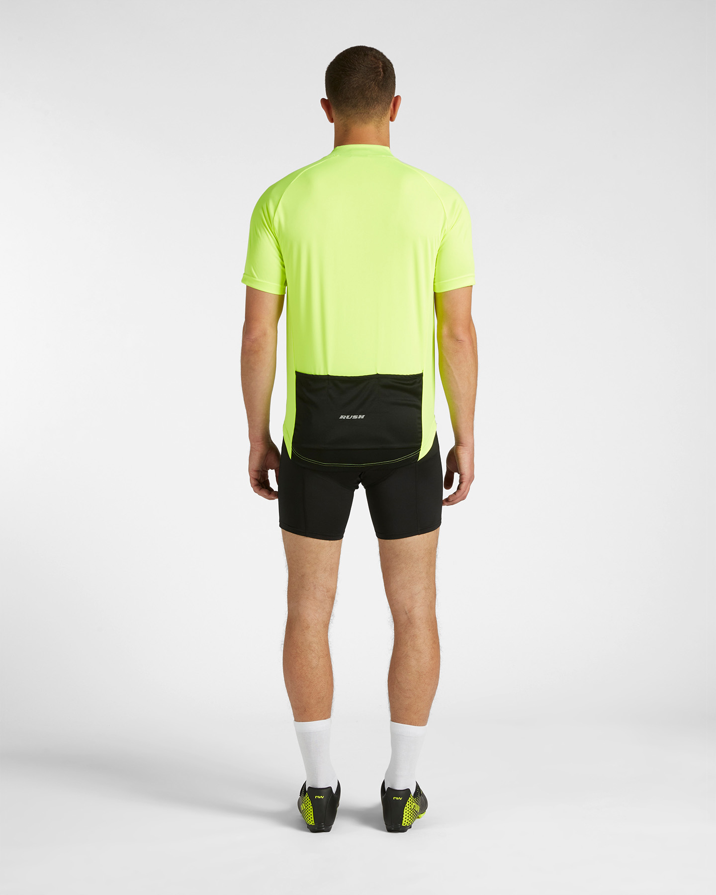 Maglia ciclismo RUSH CLASSIC TECH M - Giallo - 2 | Cisalfa Sport