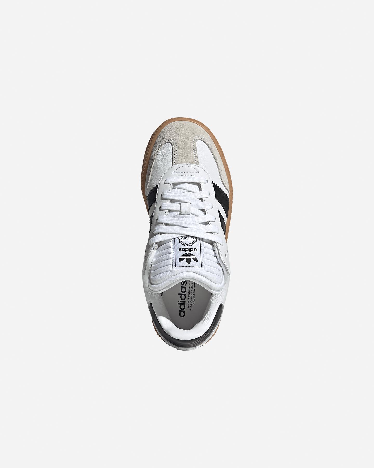 Scarpe sneakers ADIDAS SAMBA XLG GS JR - Bianco - 2 | Cisalfa Sport