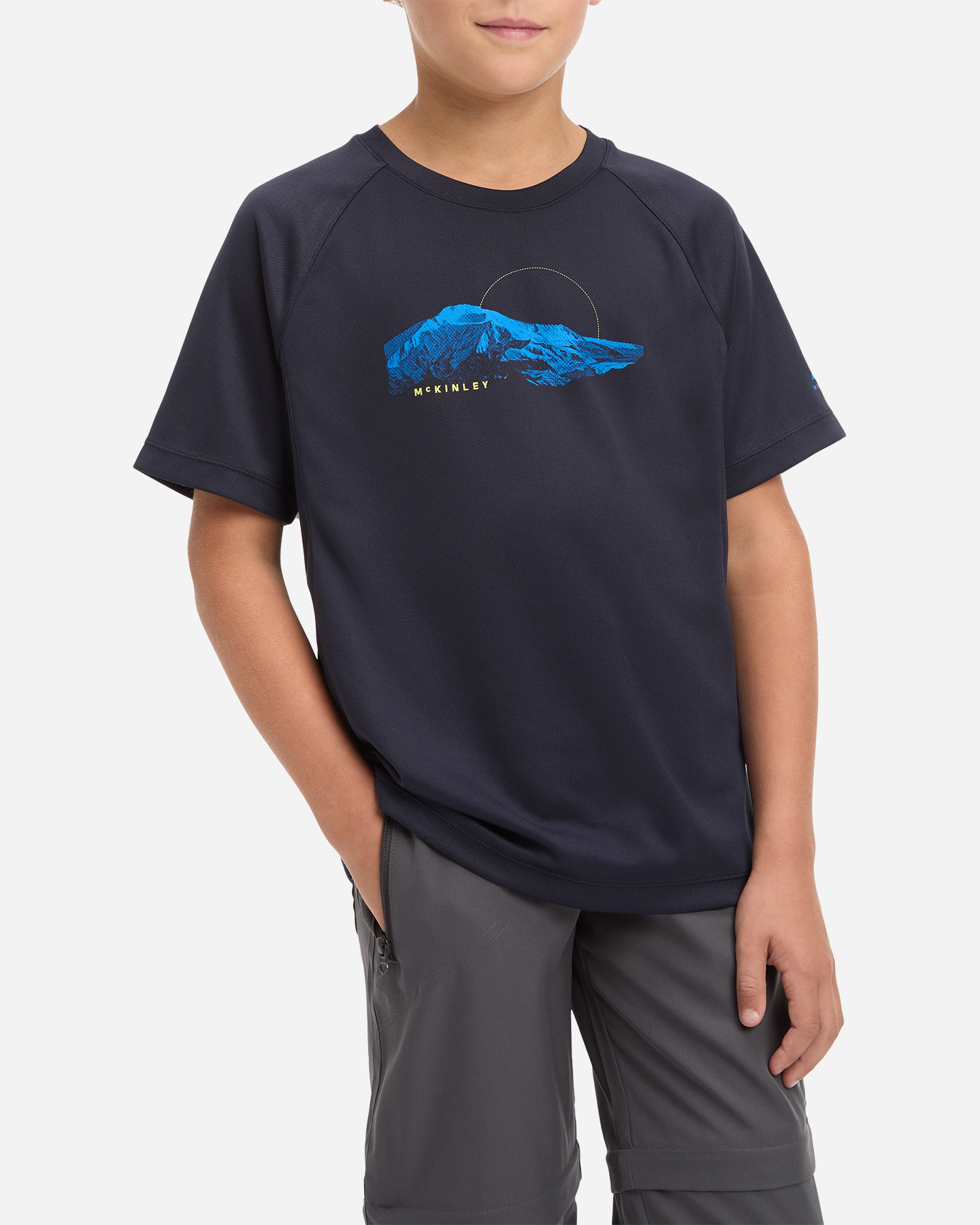 T-shirt MCKINLEY ASTER II JR - Blu Navy - 1 | Cisalfa Sport