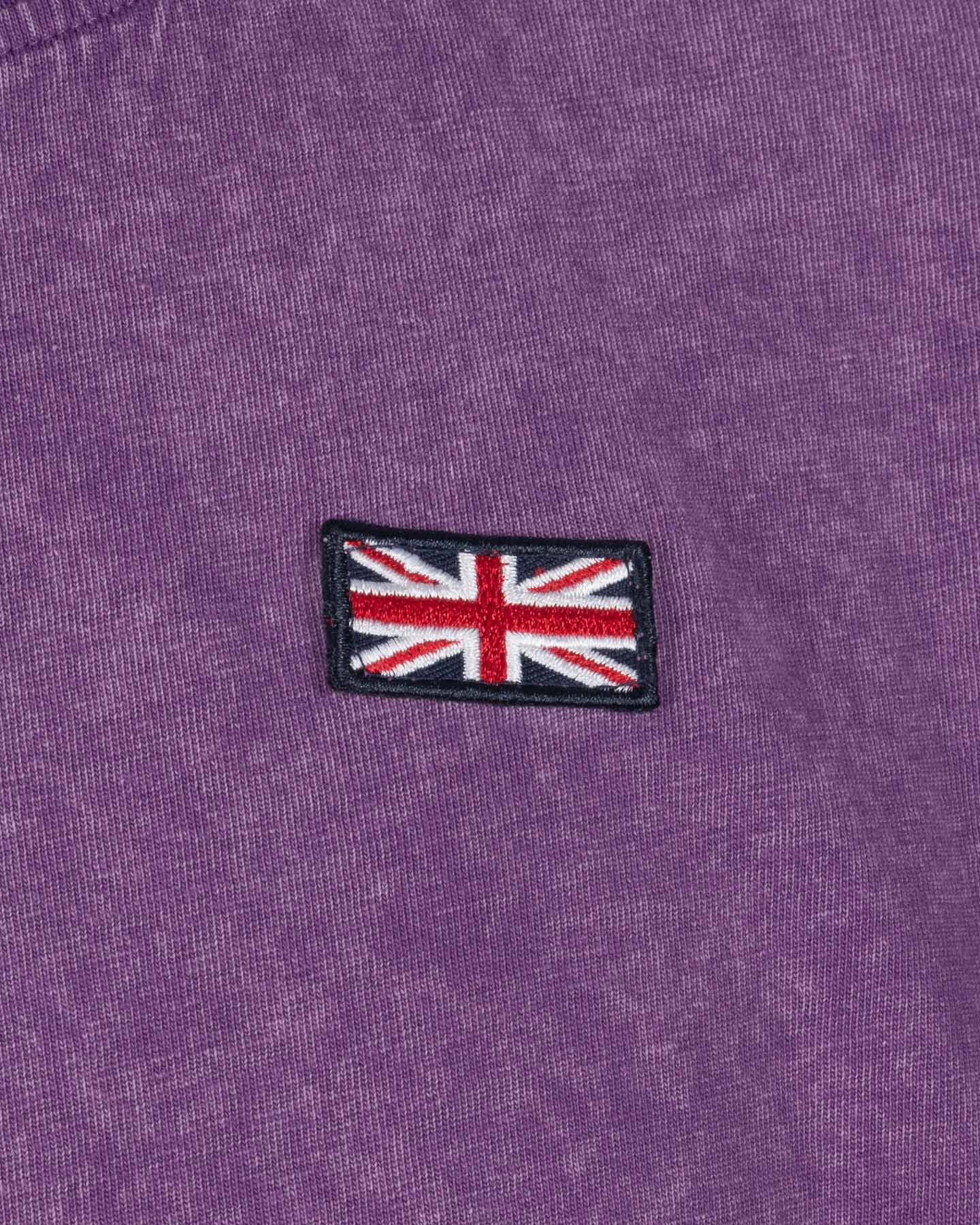 T-shirt ADMIRAL BASIC FLAG JR - Viola - 4 | Cisalfa Sport