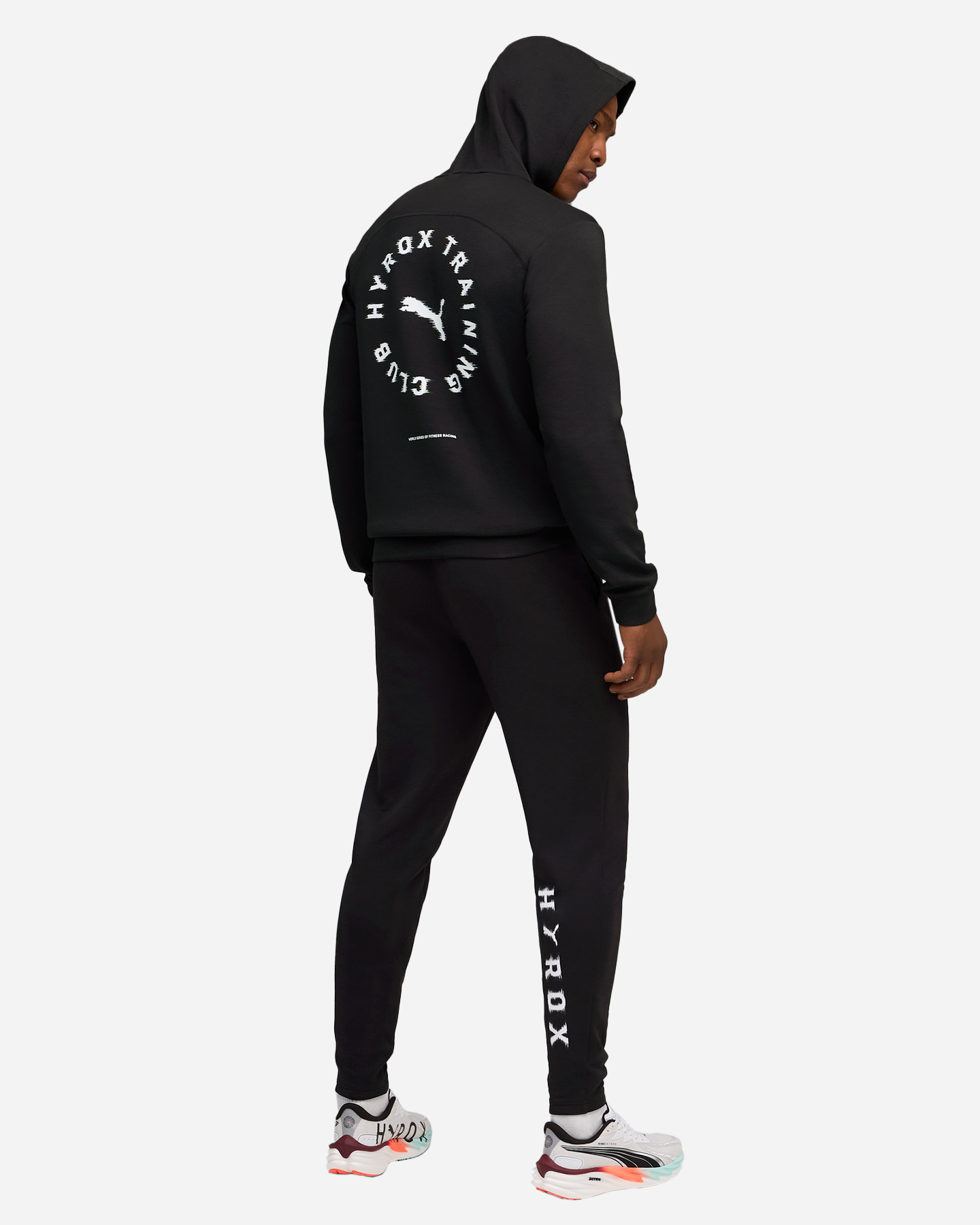 Felpa training PUMA HYROX CLOUDSPUN M - Nero - 4 | Cisalfa Sport