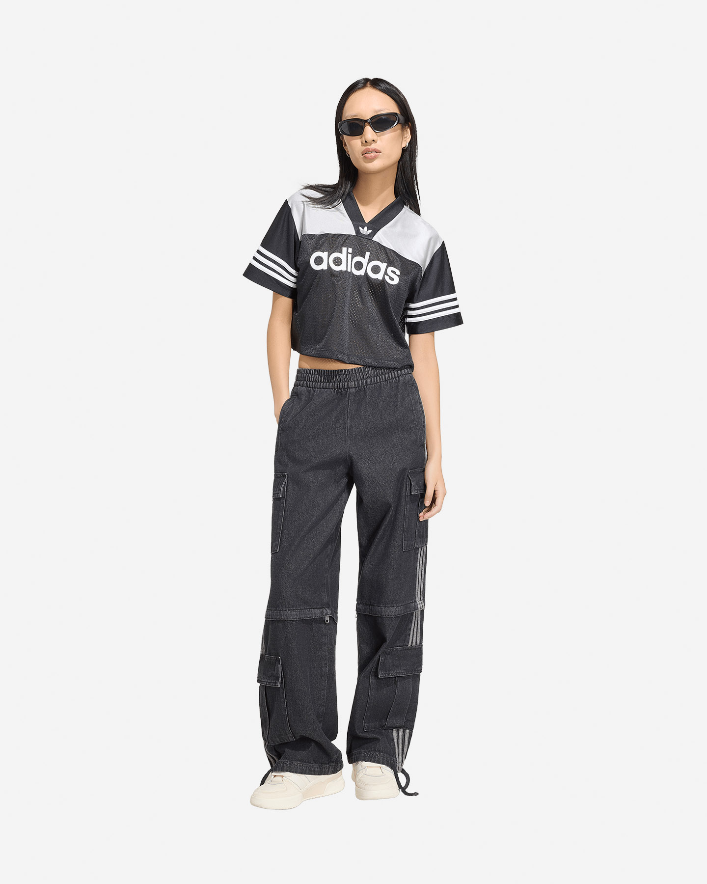 Jeans ADIDAS 2IN1 W - Nero - 2 | Cisalfa Sport